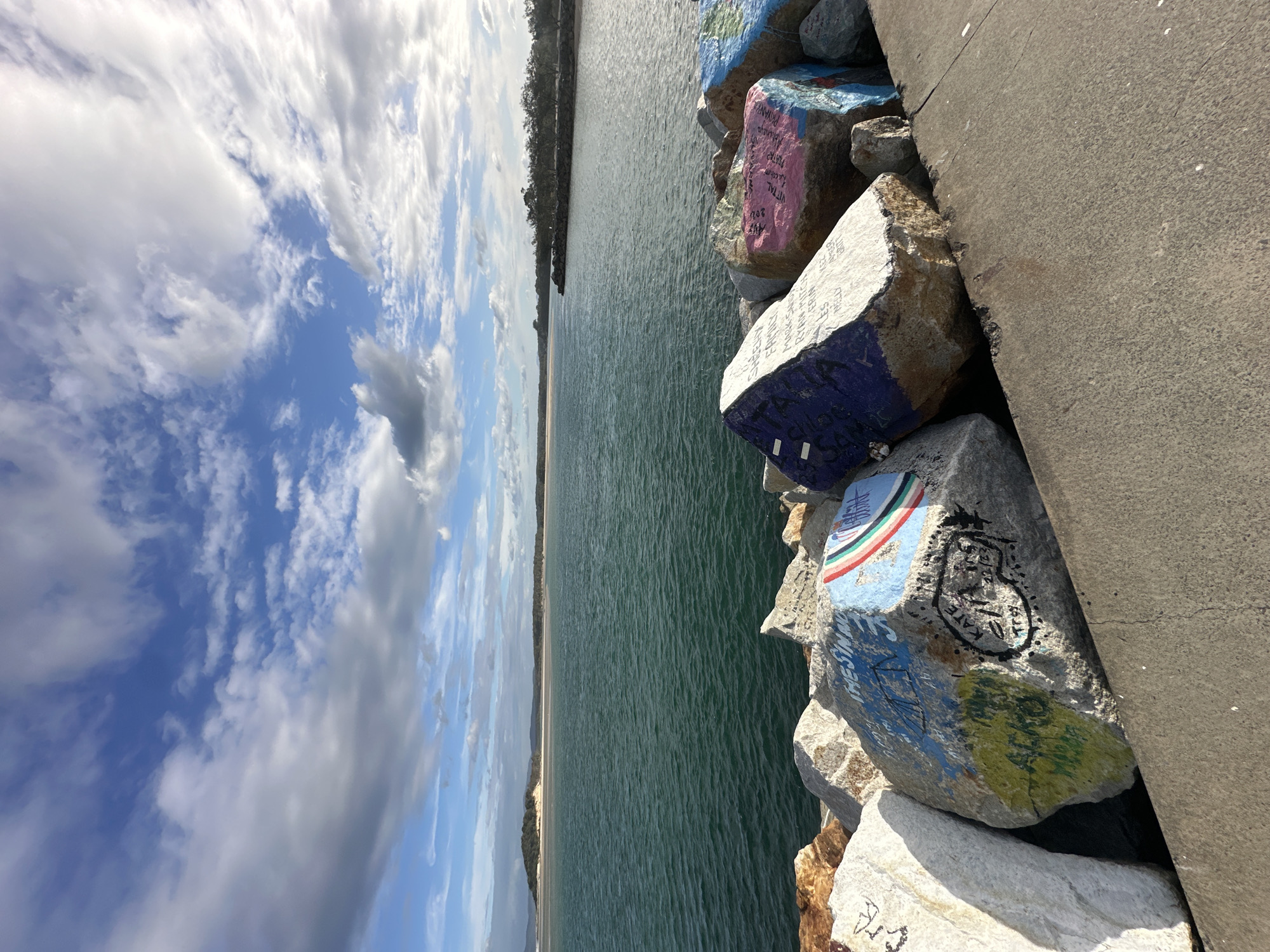 Nambucca Heads' painted breakwater, a canvas of community expression