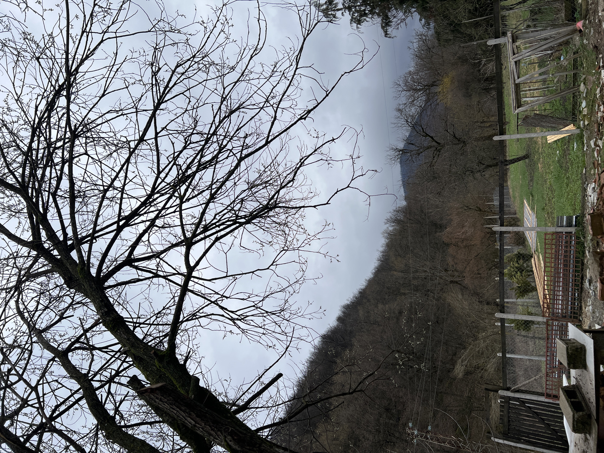 Rural construction site documented in Berkovitsa Bulgaria