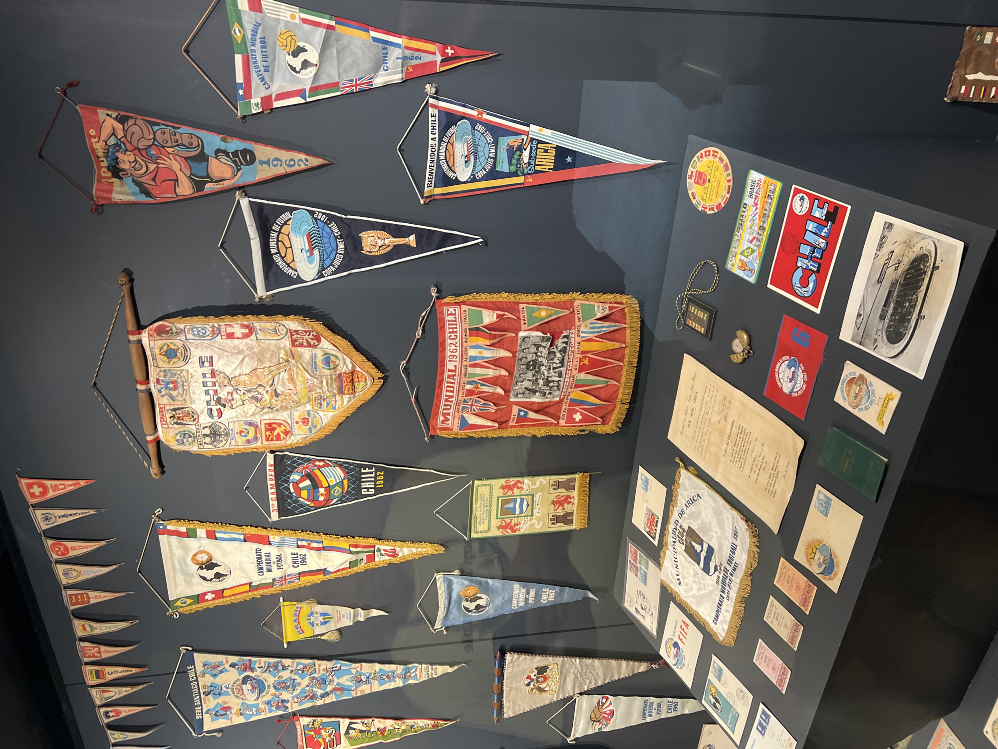 Museum visit captures 1962 World Cup memorabilia displays in Arica