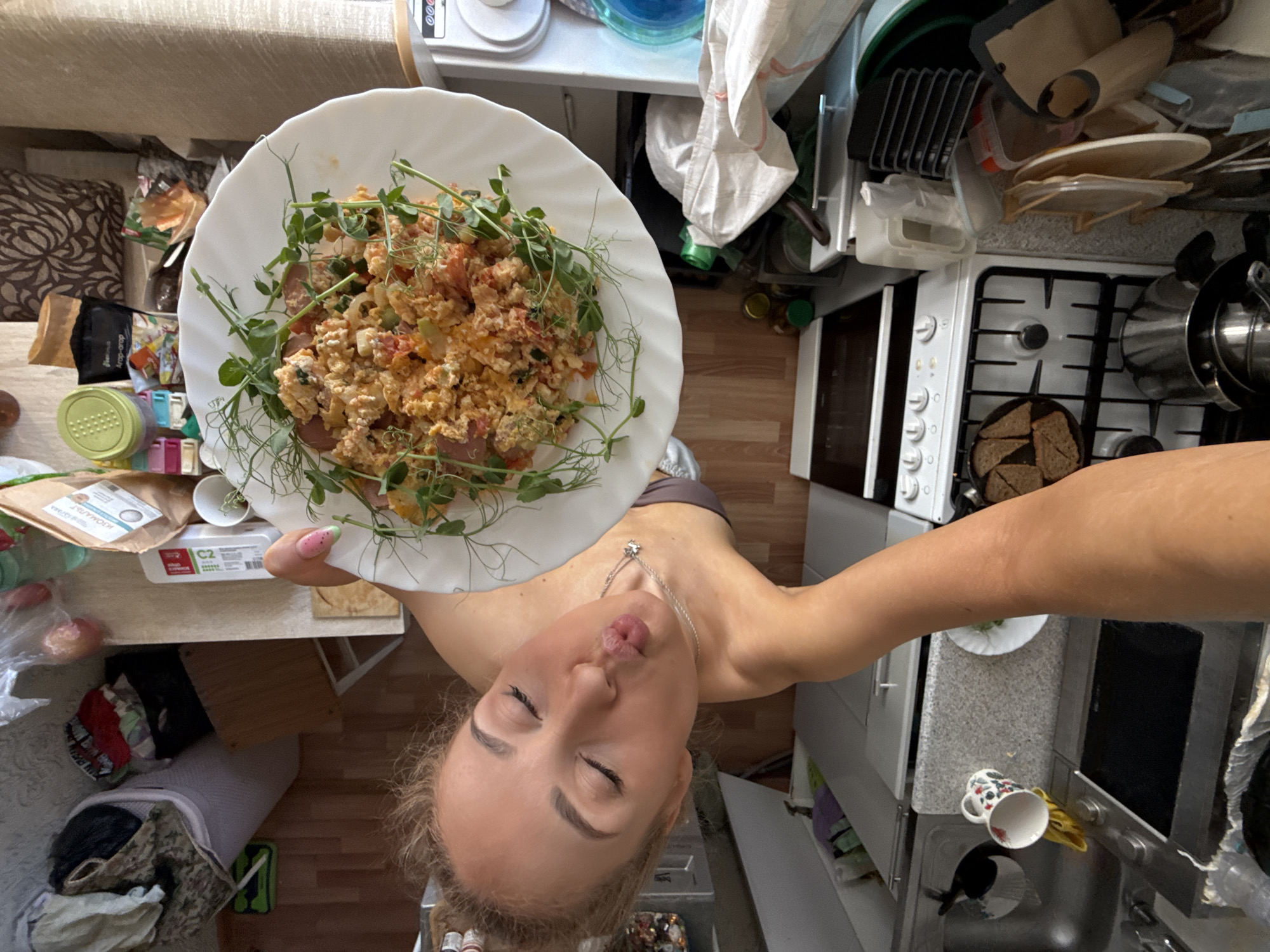 Woman documents family life moments in Chaikovsky, Russia