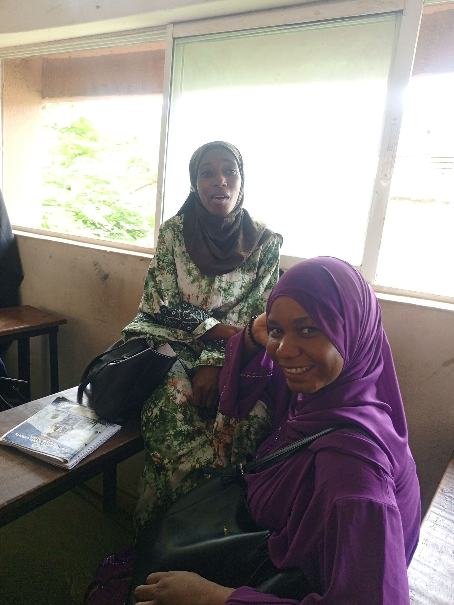 Women attend classroom session in Keffi, Nigeria