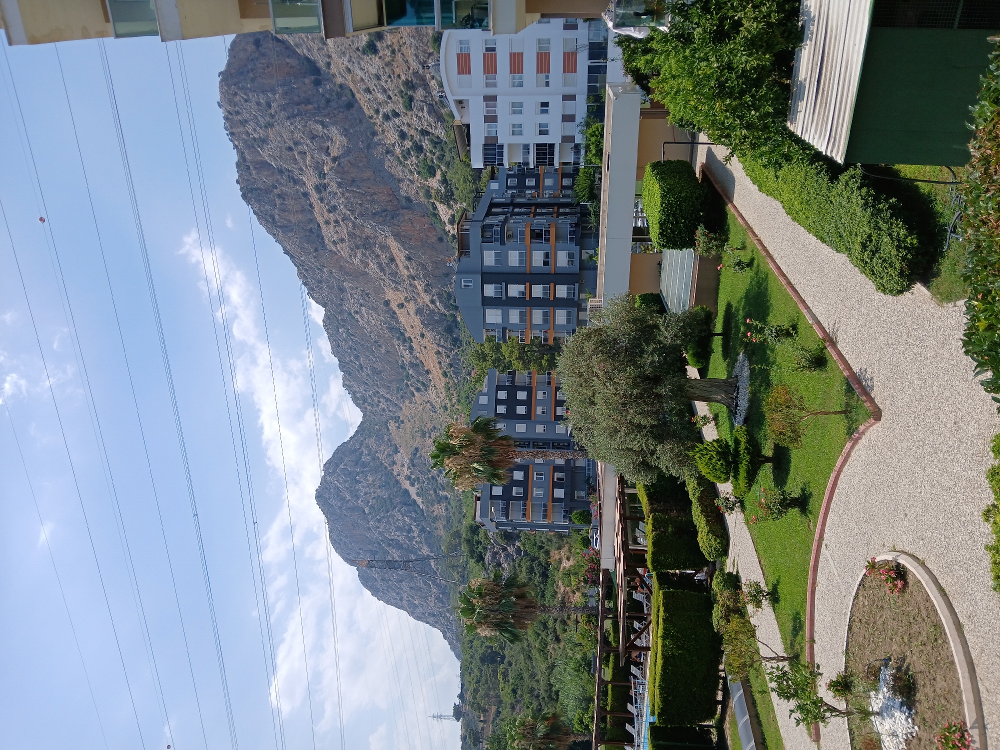 Resort life and coastal views in Konyaaltı, Turkey