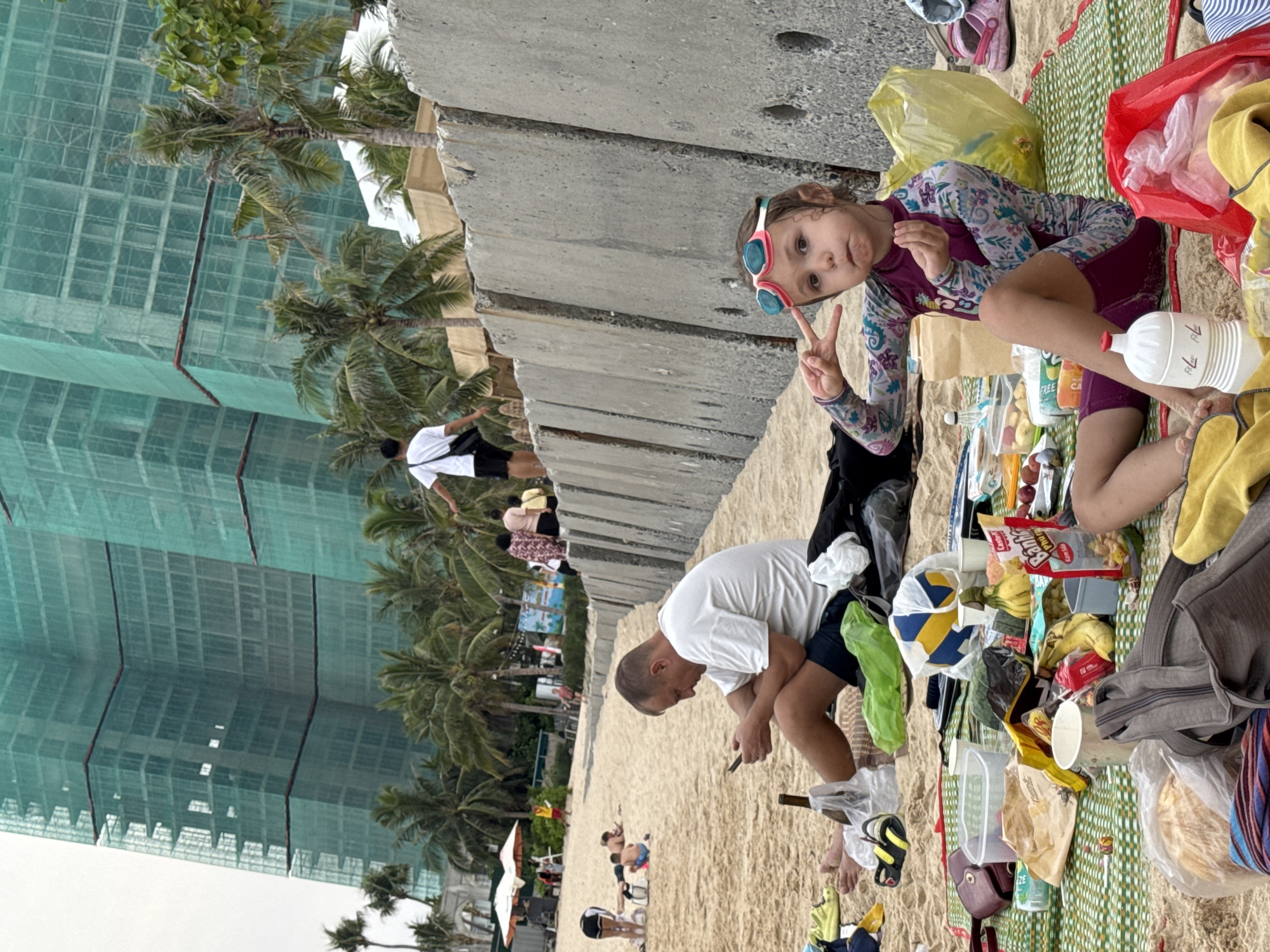 Beach day activities captured at Nha Trang, Vietnam
