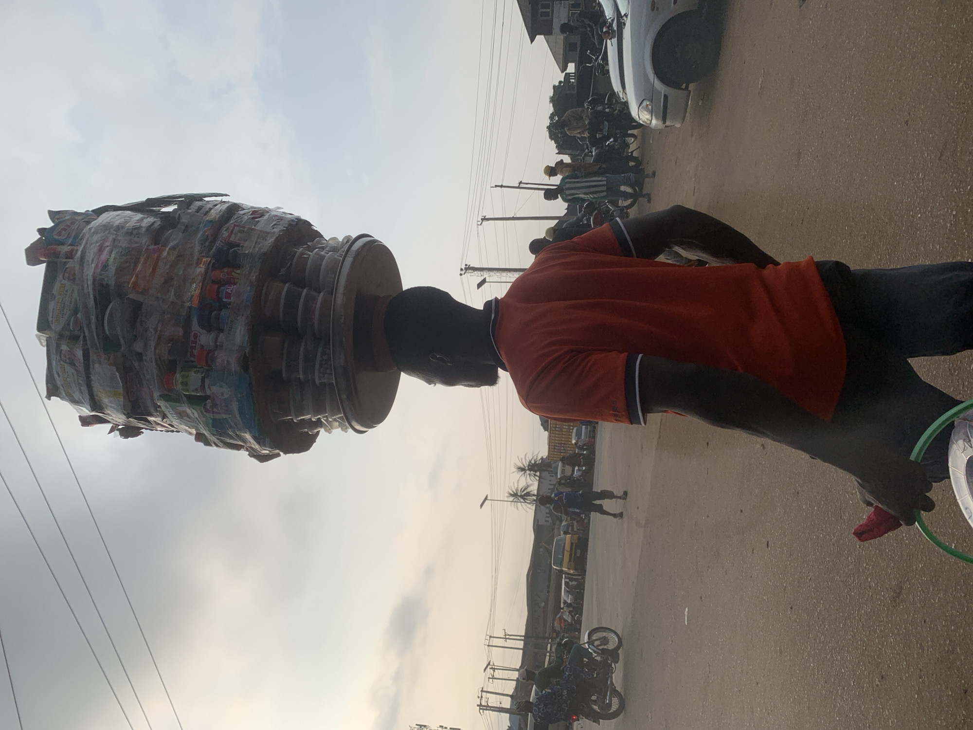 Street life and market activity in Shagamu, Nigeria
