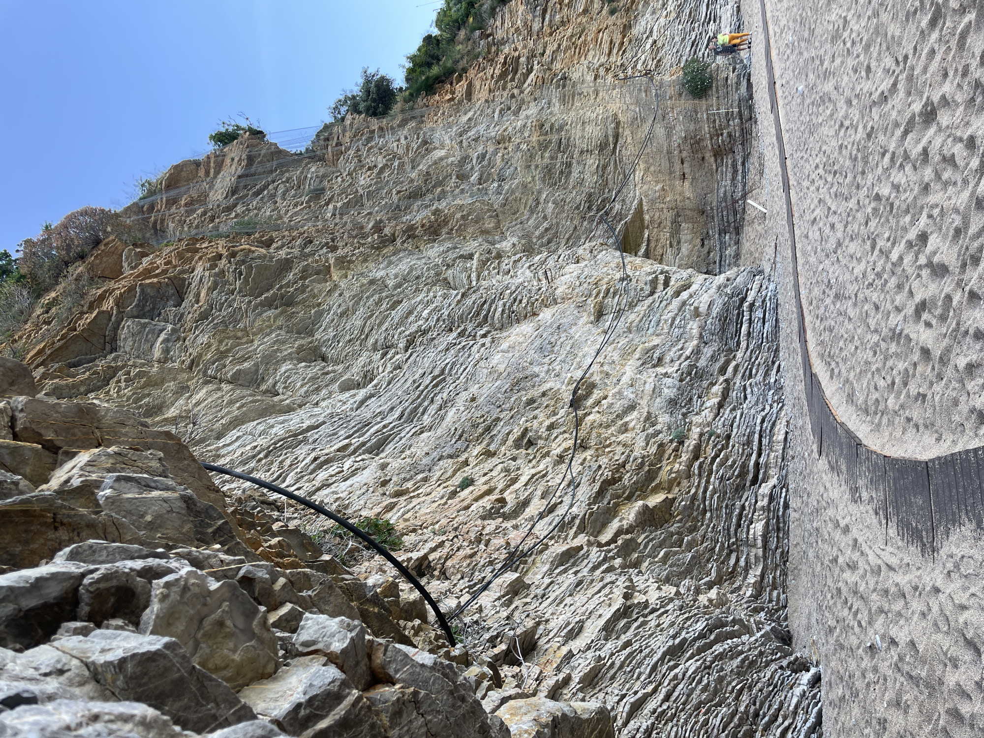 Coastal scenes captured at Sveti Stefan, Montenegro tourist area