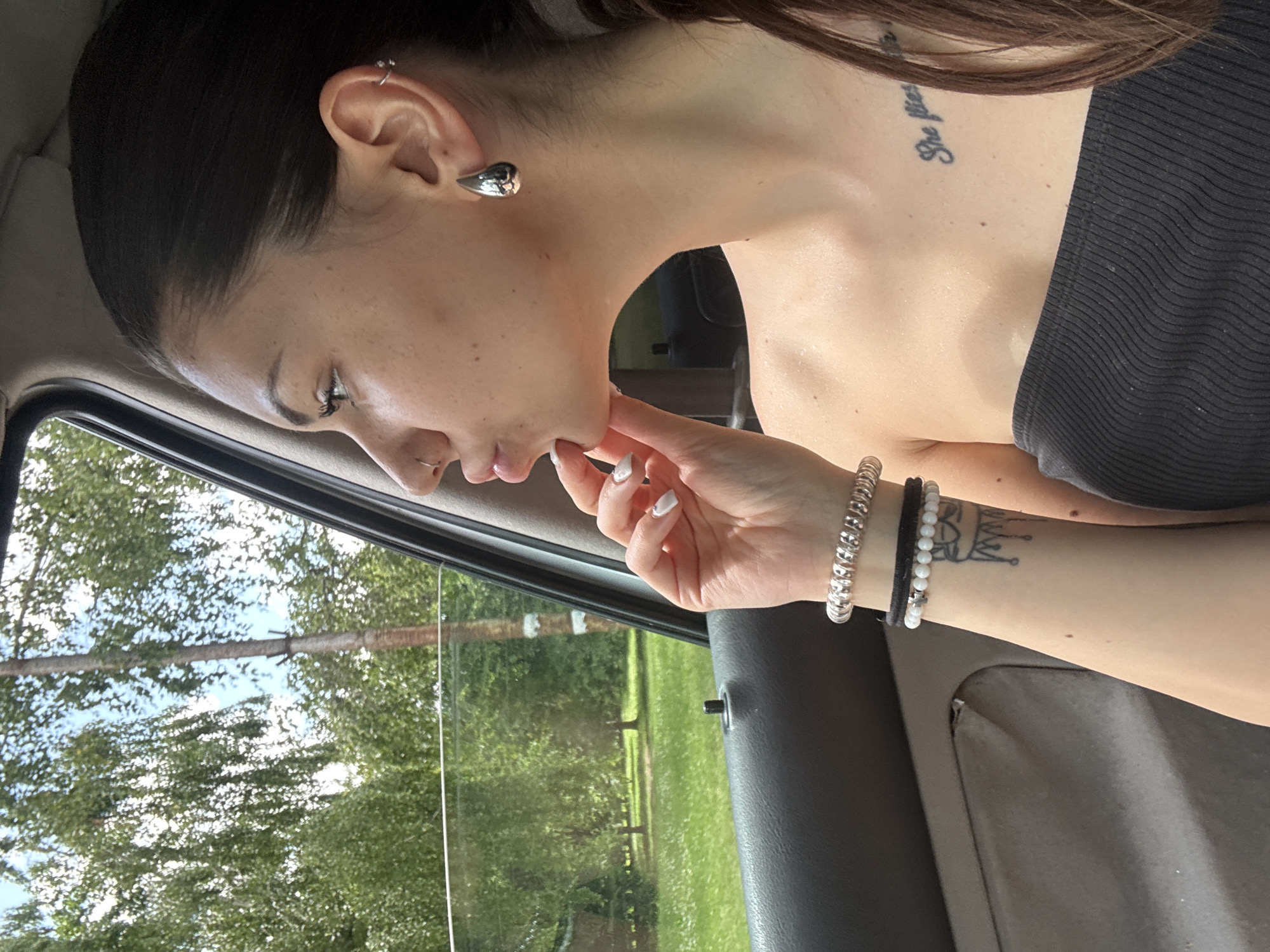 Car journey with passengers documented in Sofia, Bulgaria