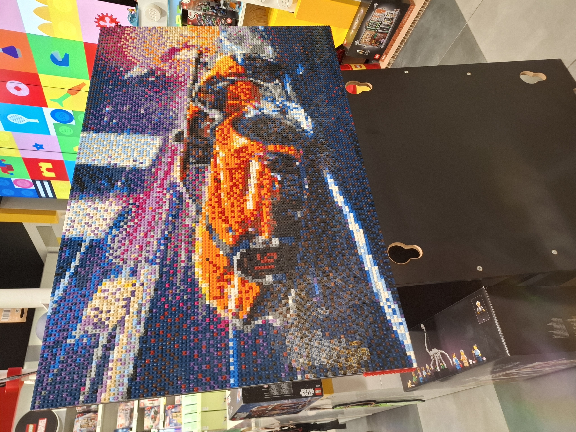 Morning scenes from Sofia: LEGO art, snacks, and coffee