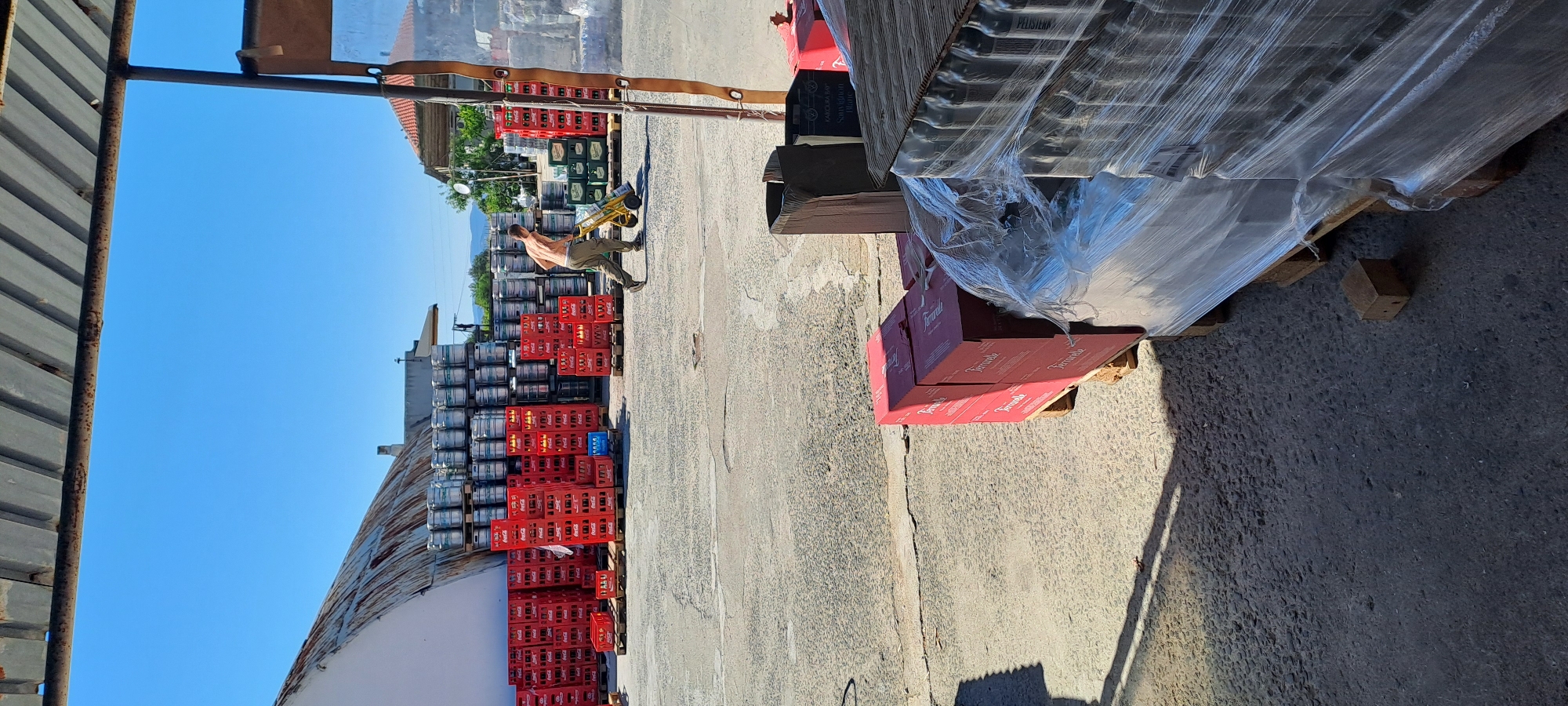 Beverage distribution center documented in Velika, Bulgaria