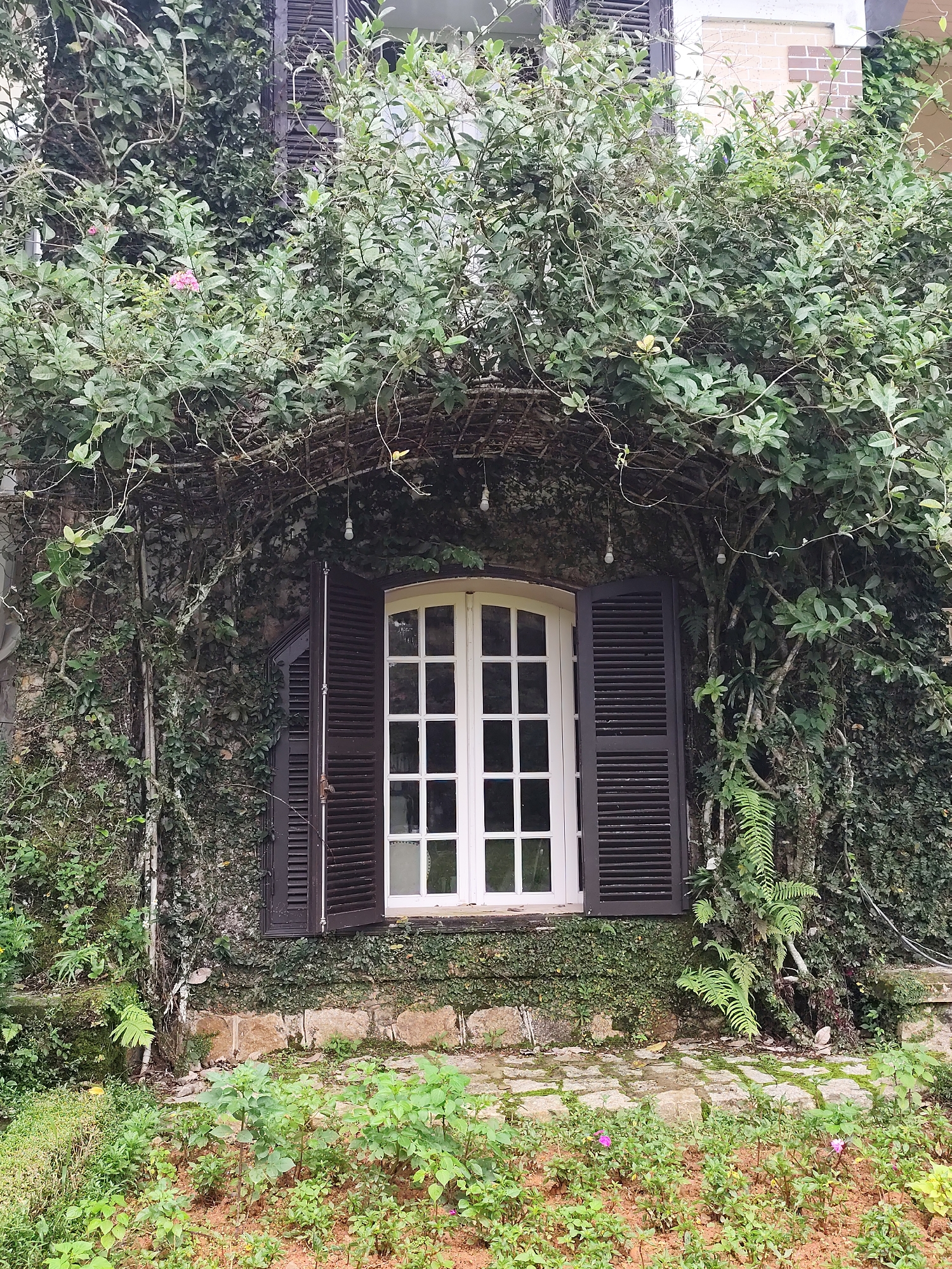 Colonial villa and gardens documented in Da Lat, Vietnam
