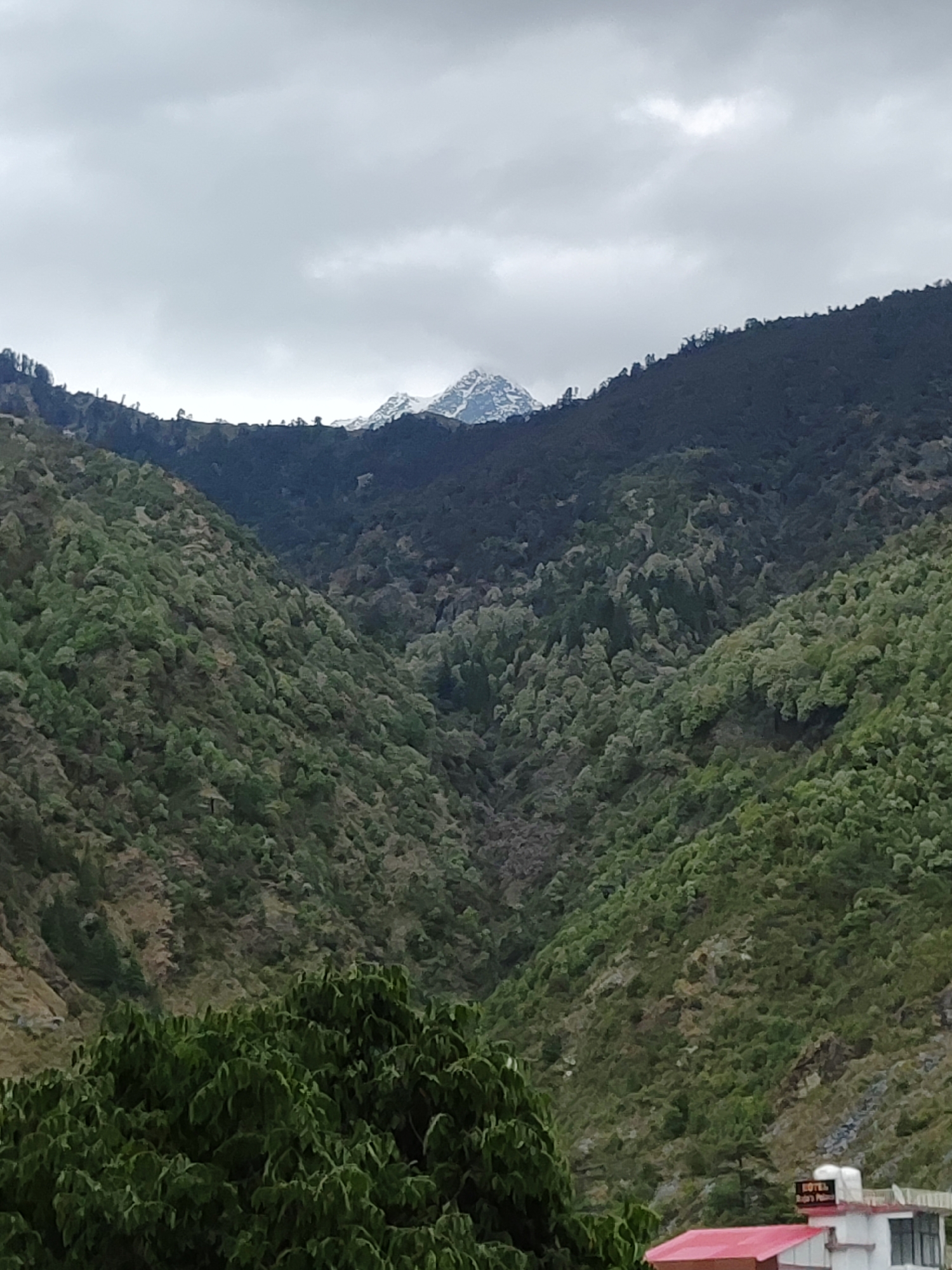 Morning scenes captured in Bhagsu's mountains and Hindu shrines