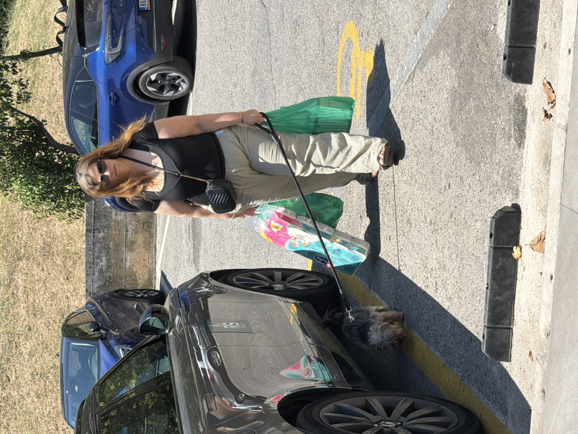 Everyday life across Budva on a summer morning