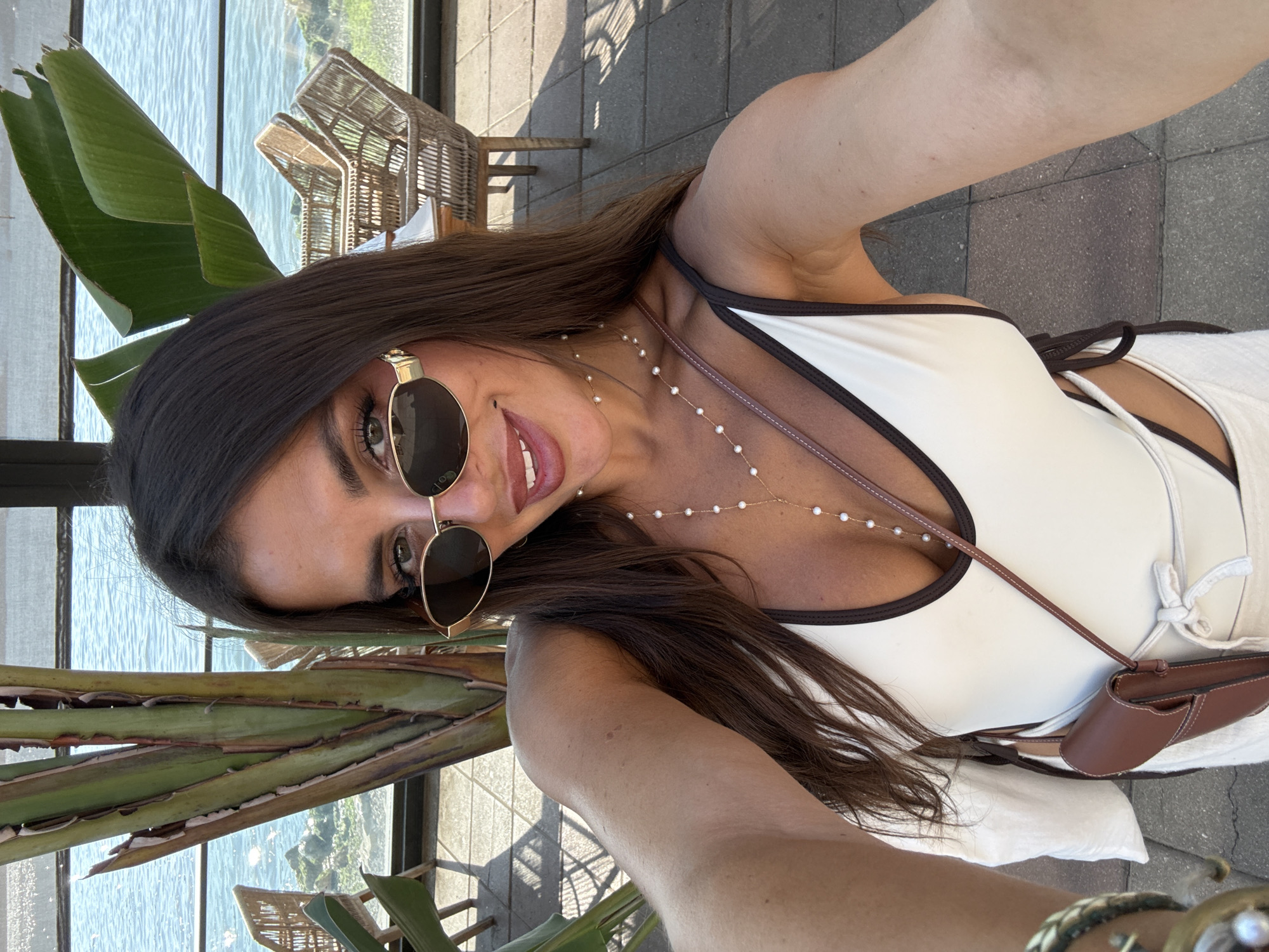 Selfies and bougainvillea along the Fethiye waterfront