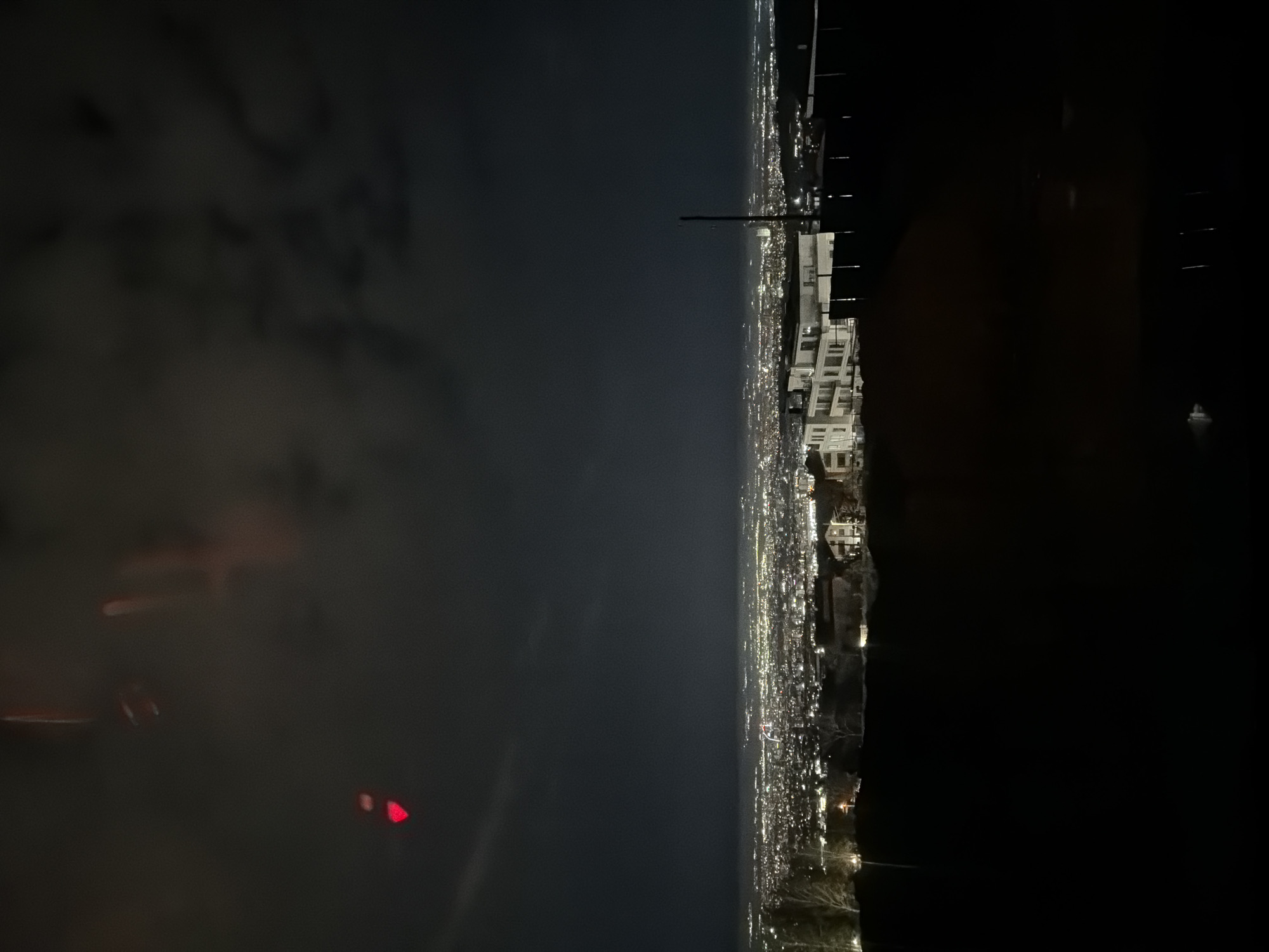 Nighttime cityscape captured in Sofia, Bulgaria