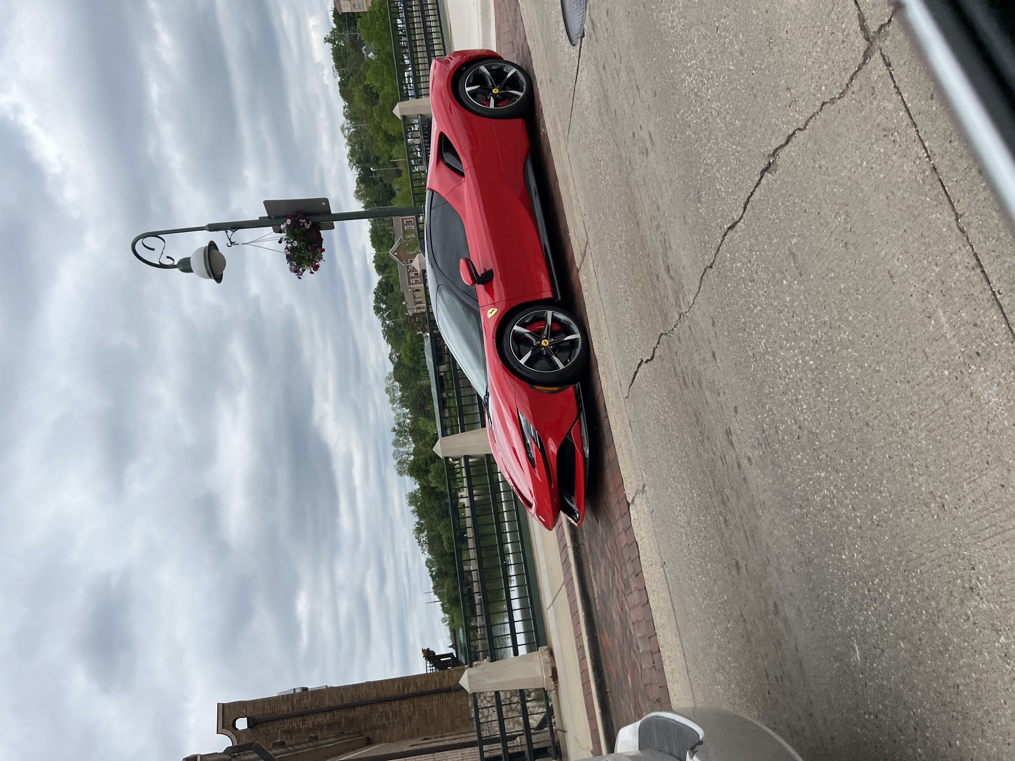 Luxury vehicles spotted in two separate parking locations
