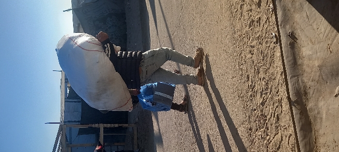 Daily life continues in Khan Yunis under clear skies