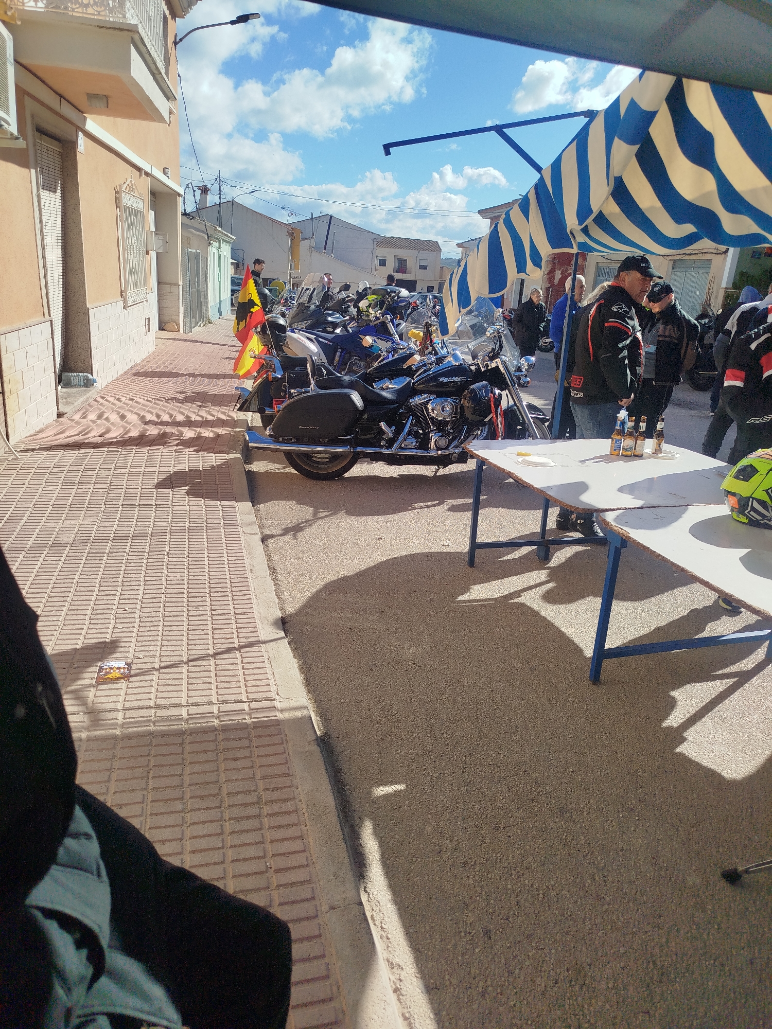 Motorcycle gathering observed in Mula, Spain