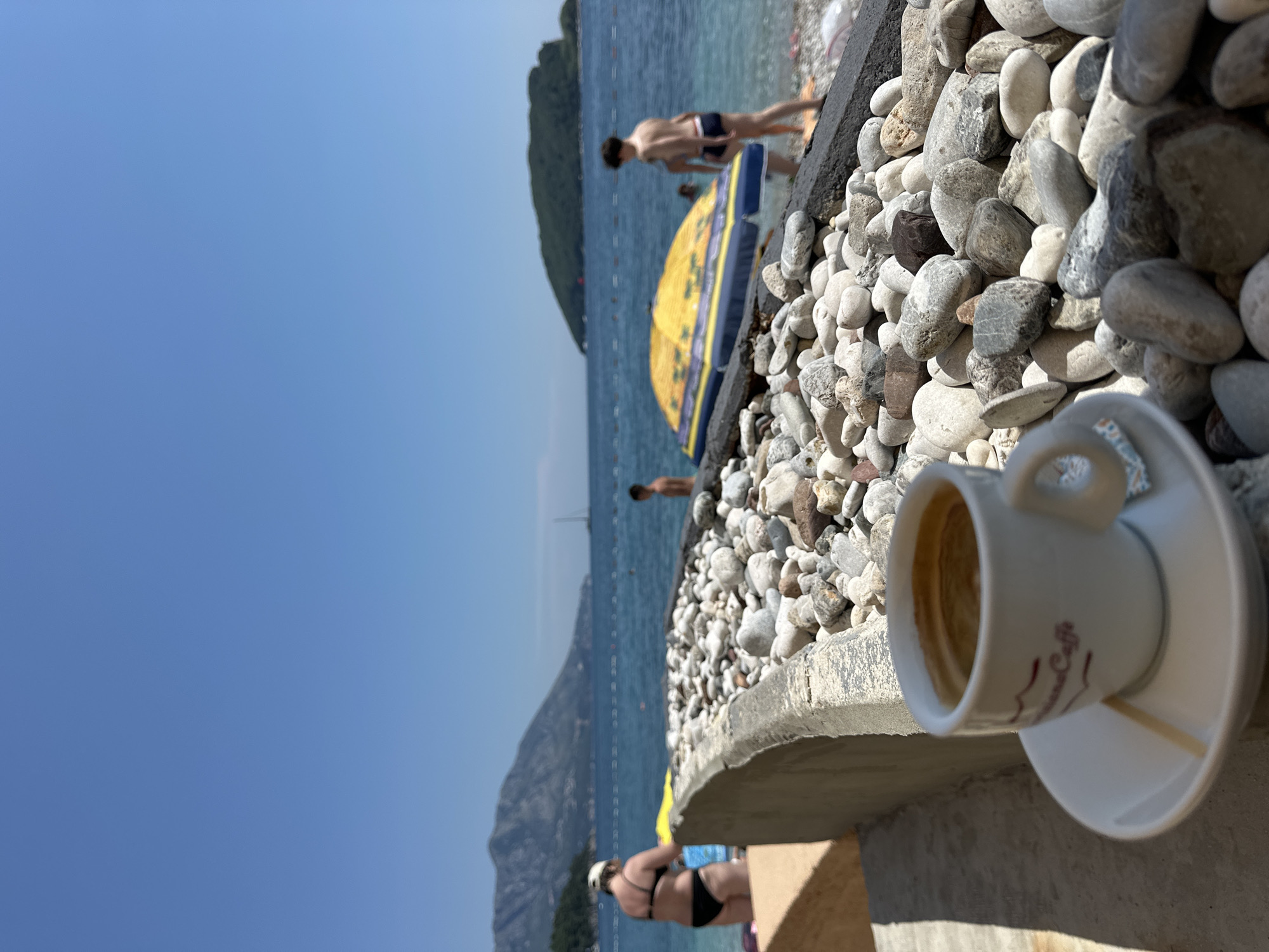 Coffee by the Adriatic: a Budva waterfront café stop