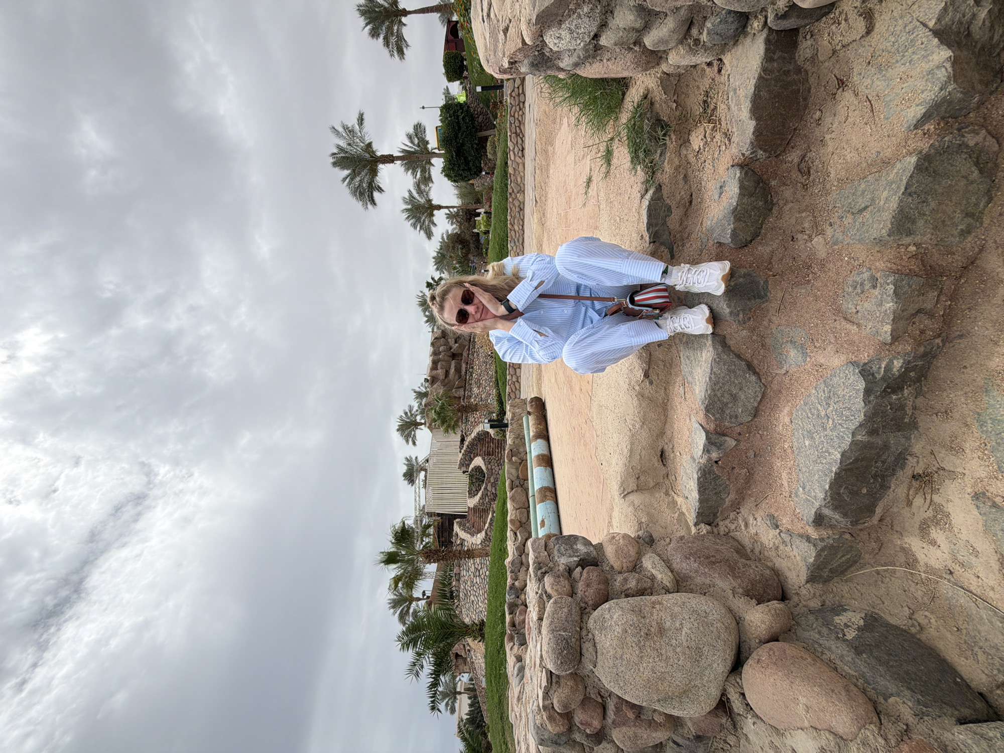Tourists photographed at Sharm El Sheikh resort locations