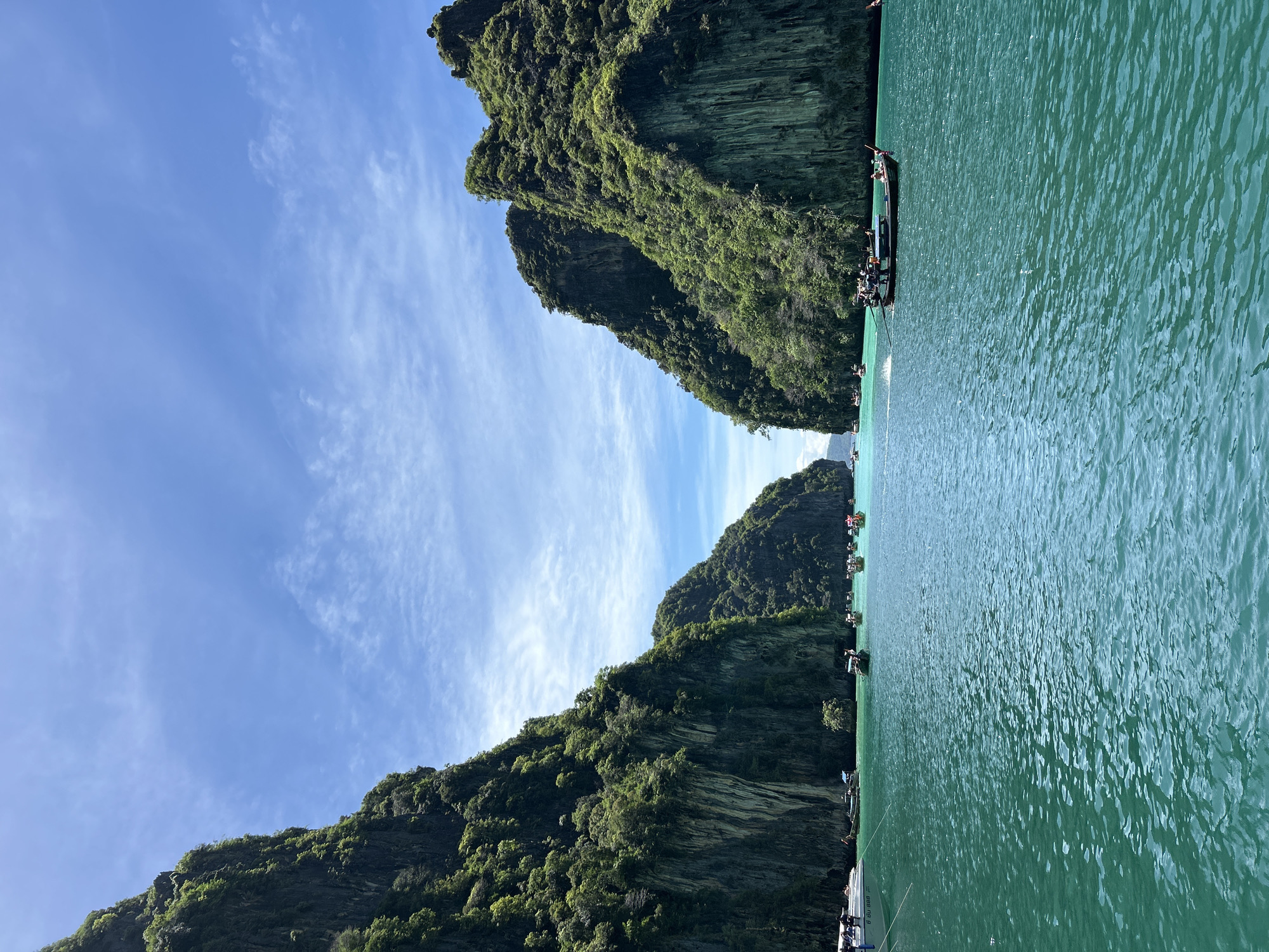 Morning marine activity observed near Ao Nang, Thailand