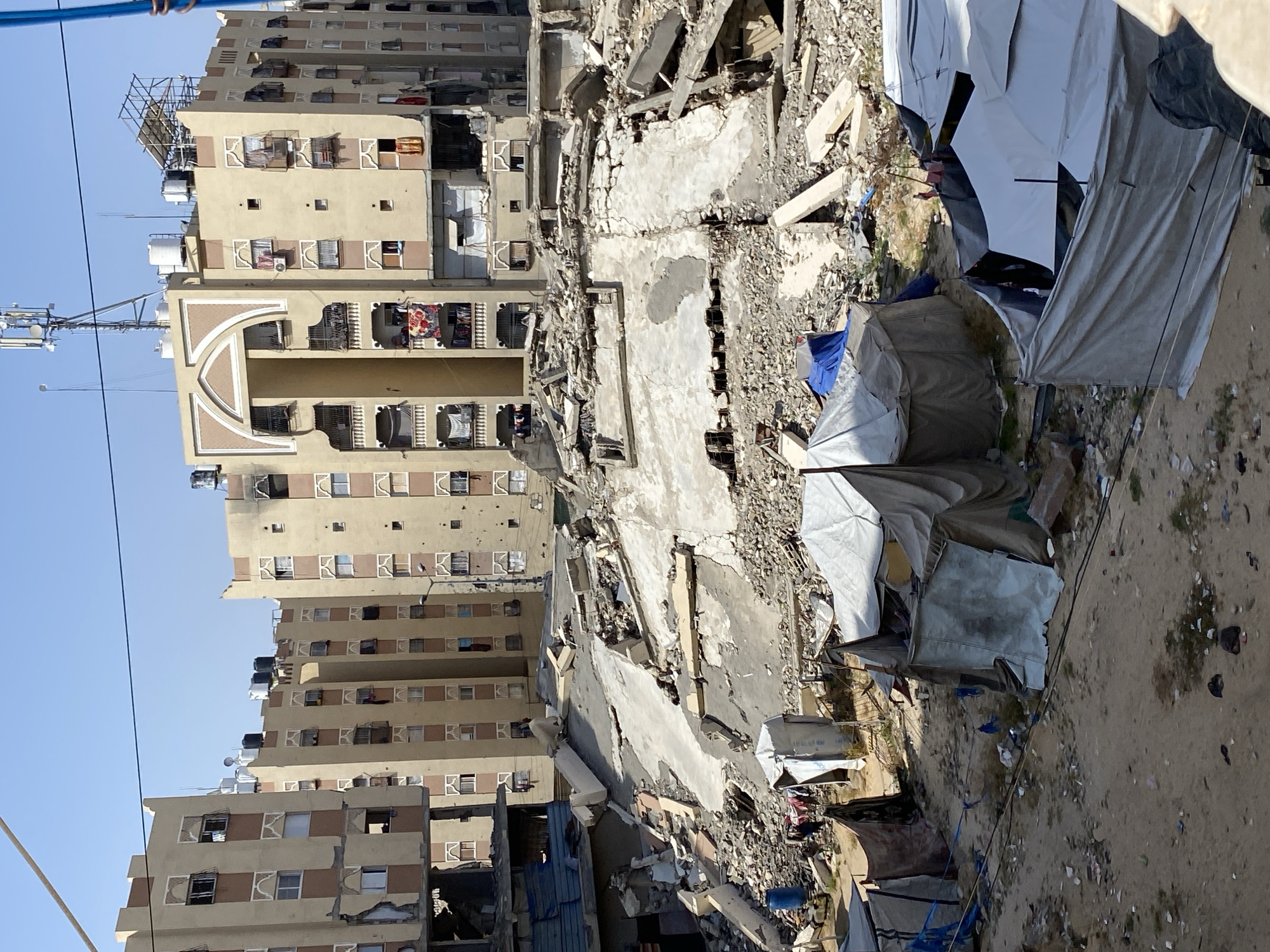 Widespread building damage documented in Khan Yunis, Palestinian Territories