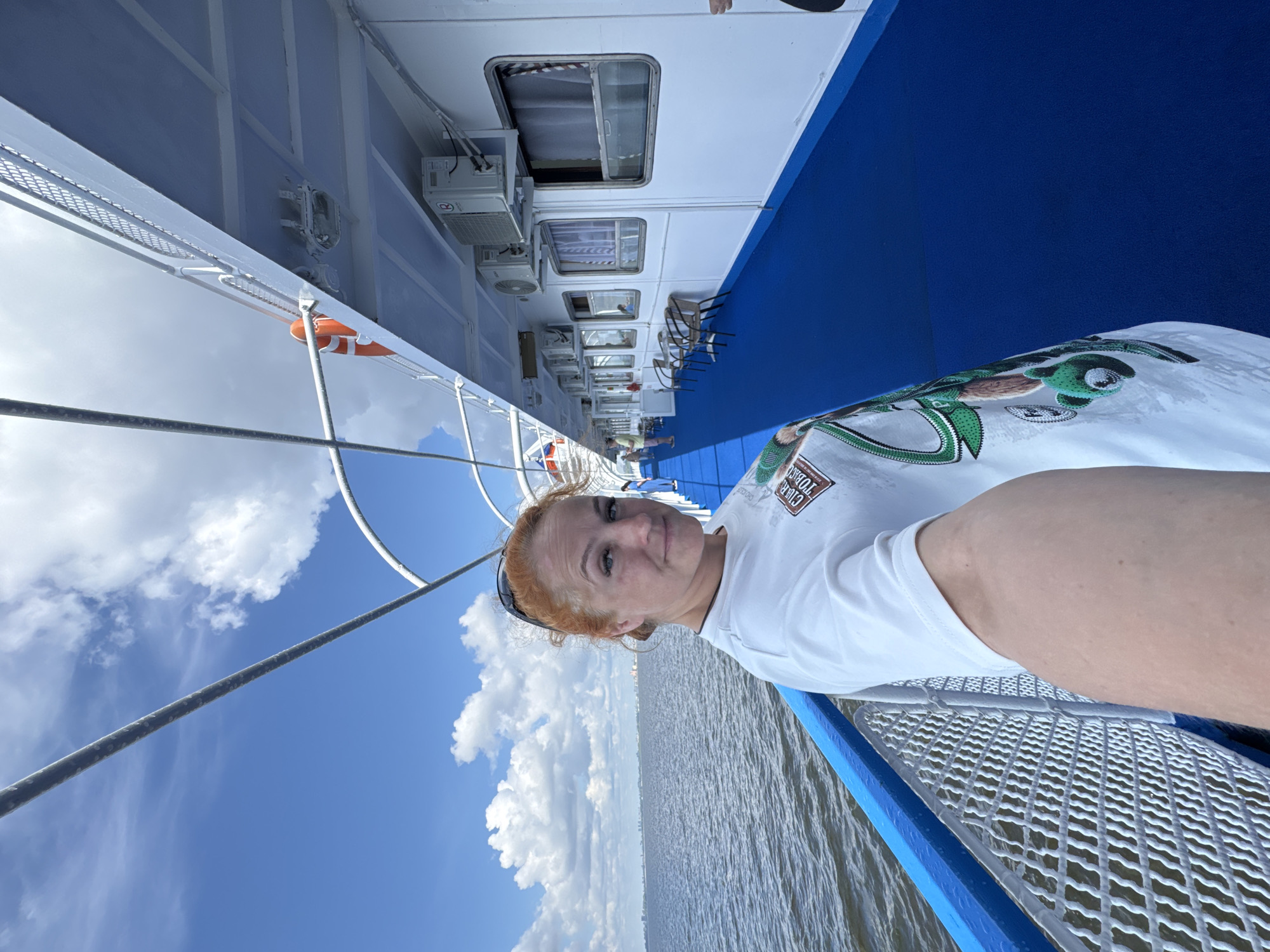 Selfie on the water near Kazan, Russia