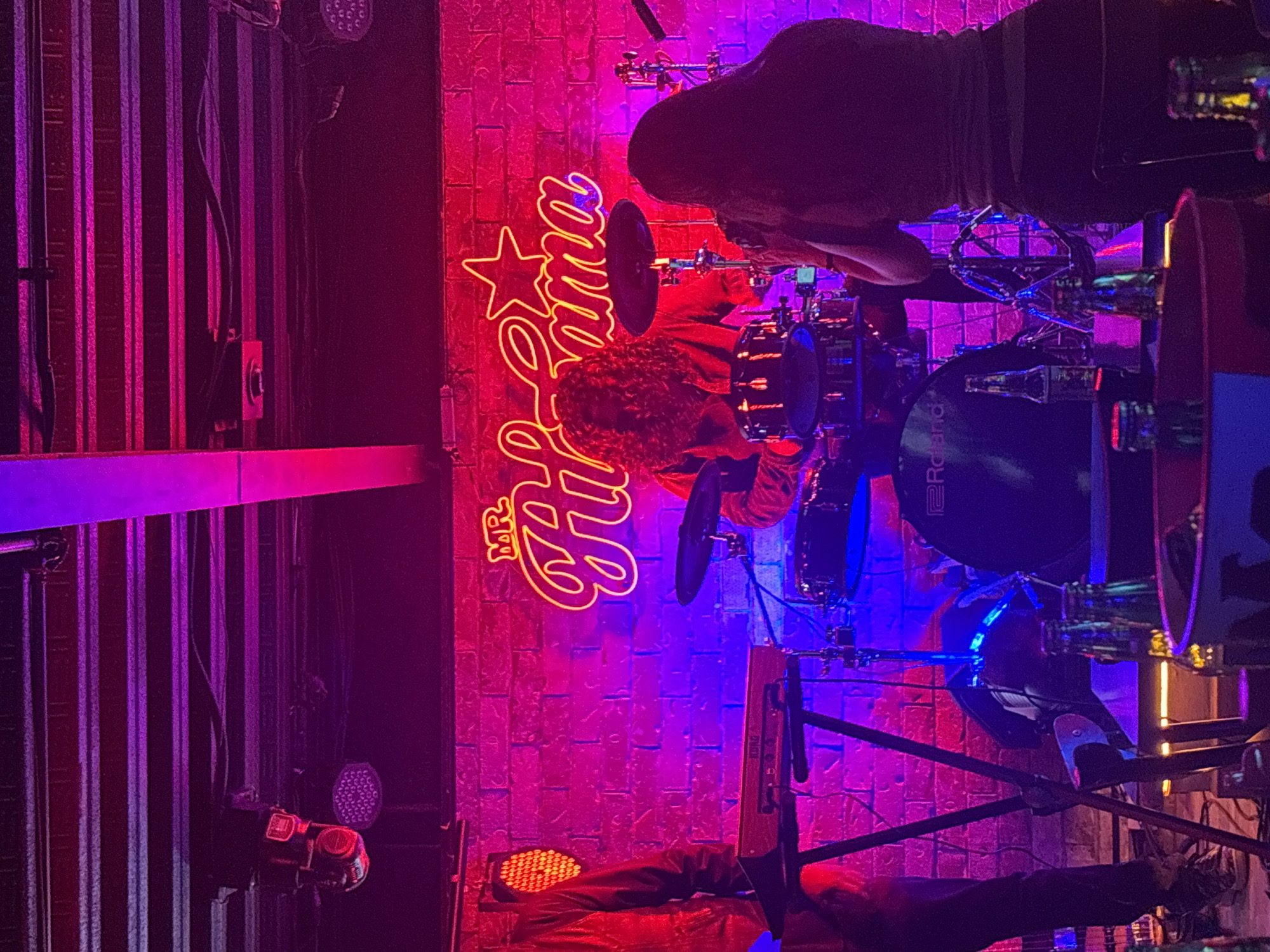 Late night scene captured at Mr. Filomena bar, Mexico
