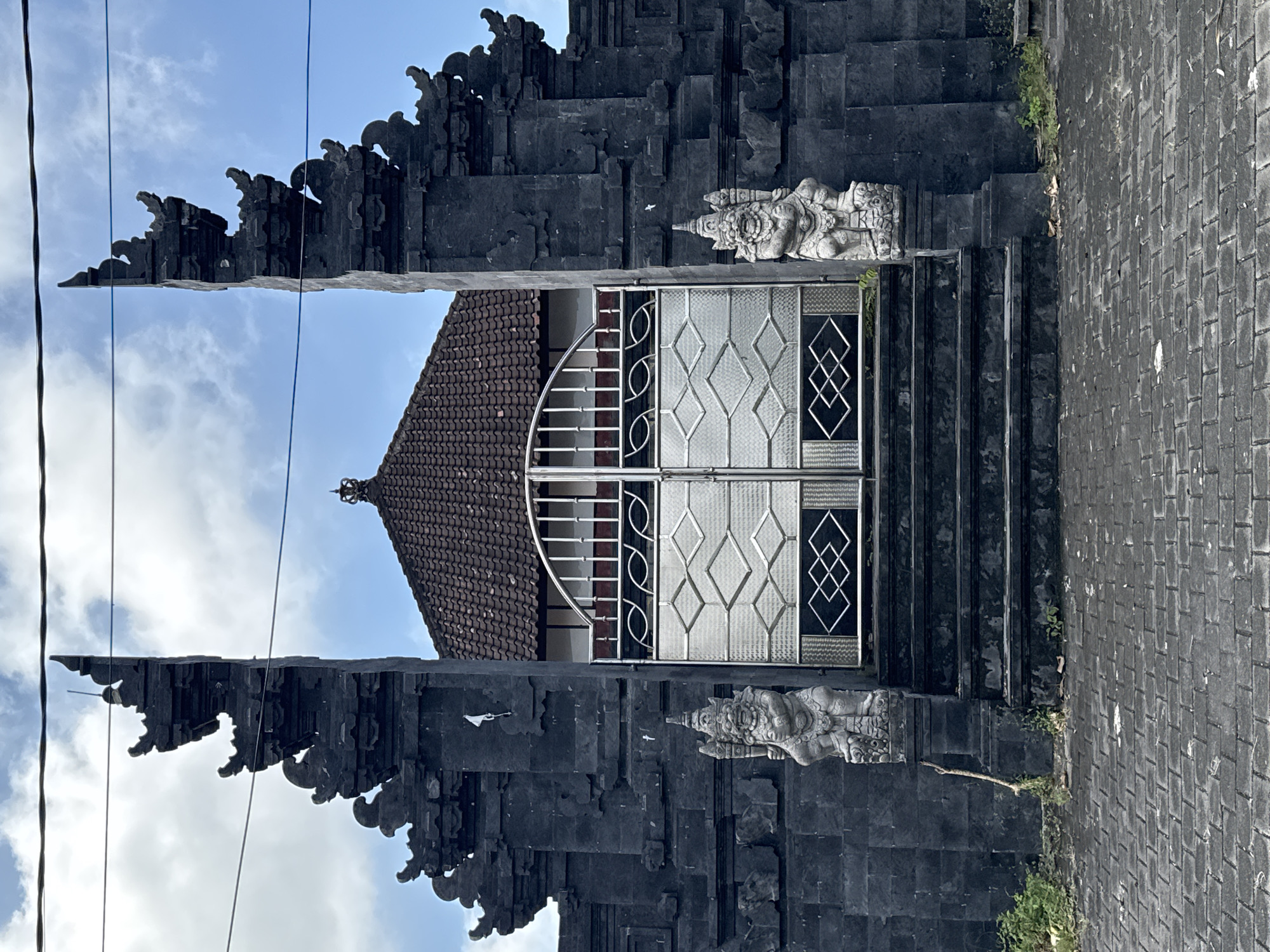 Morning snapshots capture everyday life around Balinese temples