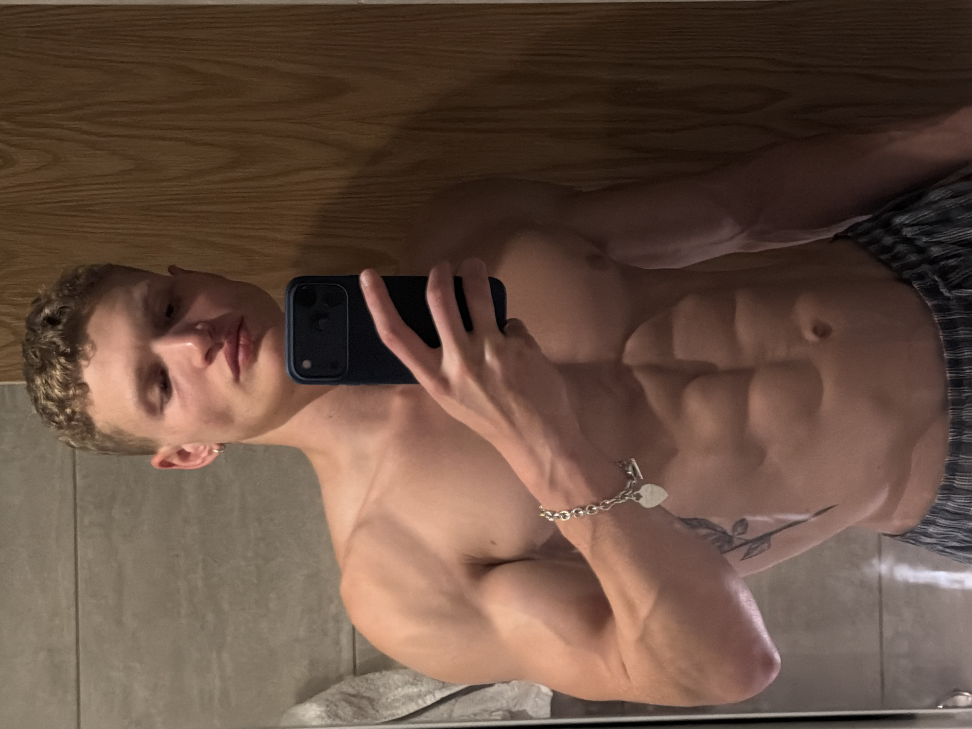 Late-night bathroom mirror selfies, London