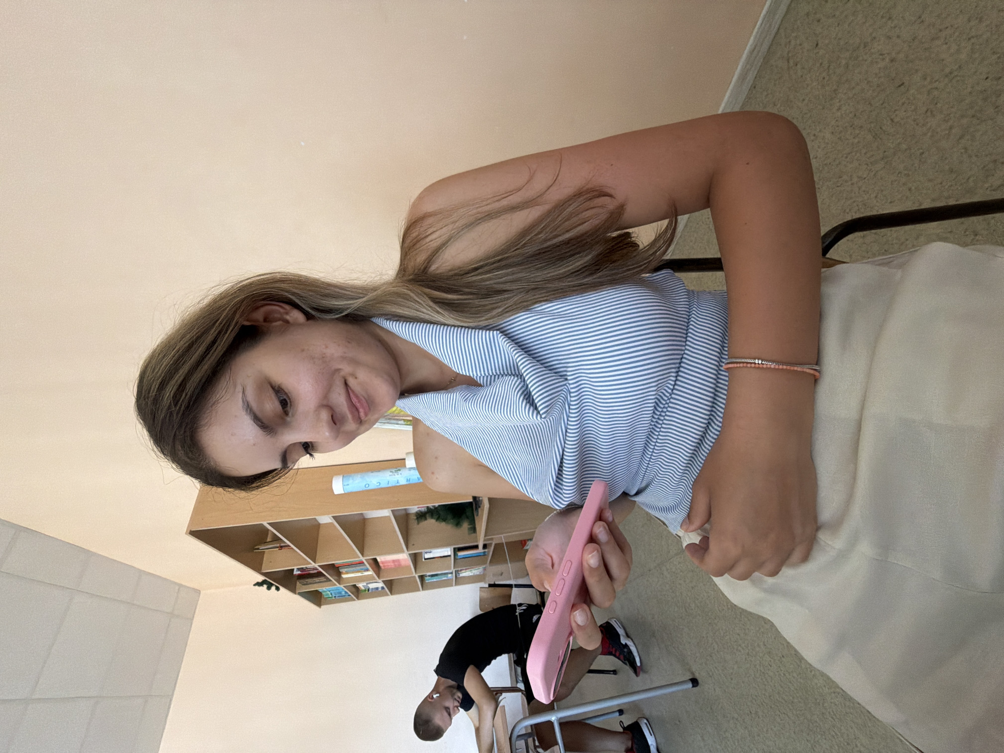 Students document casual moments around Burgas classrooms and streets