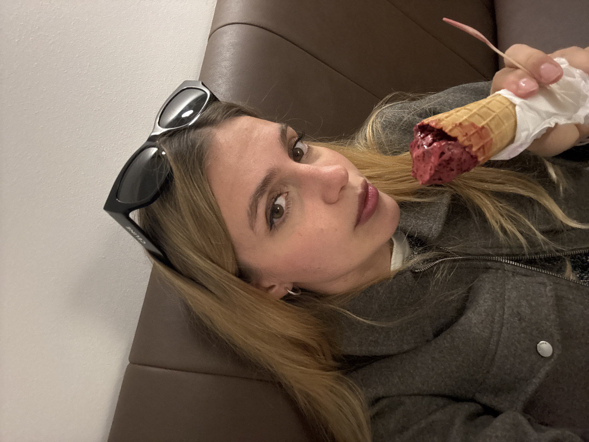 Young woman spotted indoors and outdoors within minutes