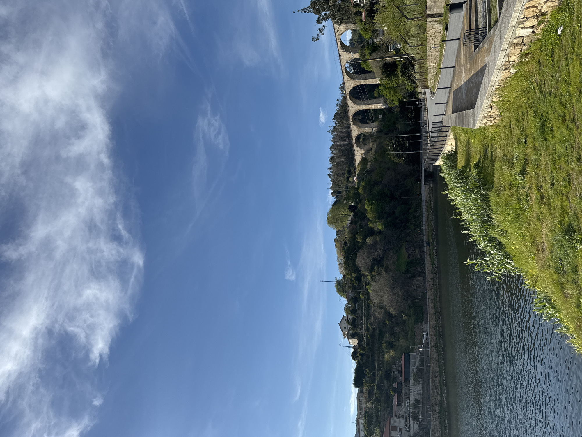 Sunny afternoon views captured along Douro River in Baião