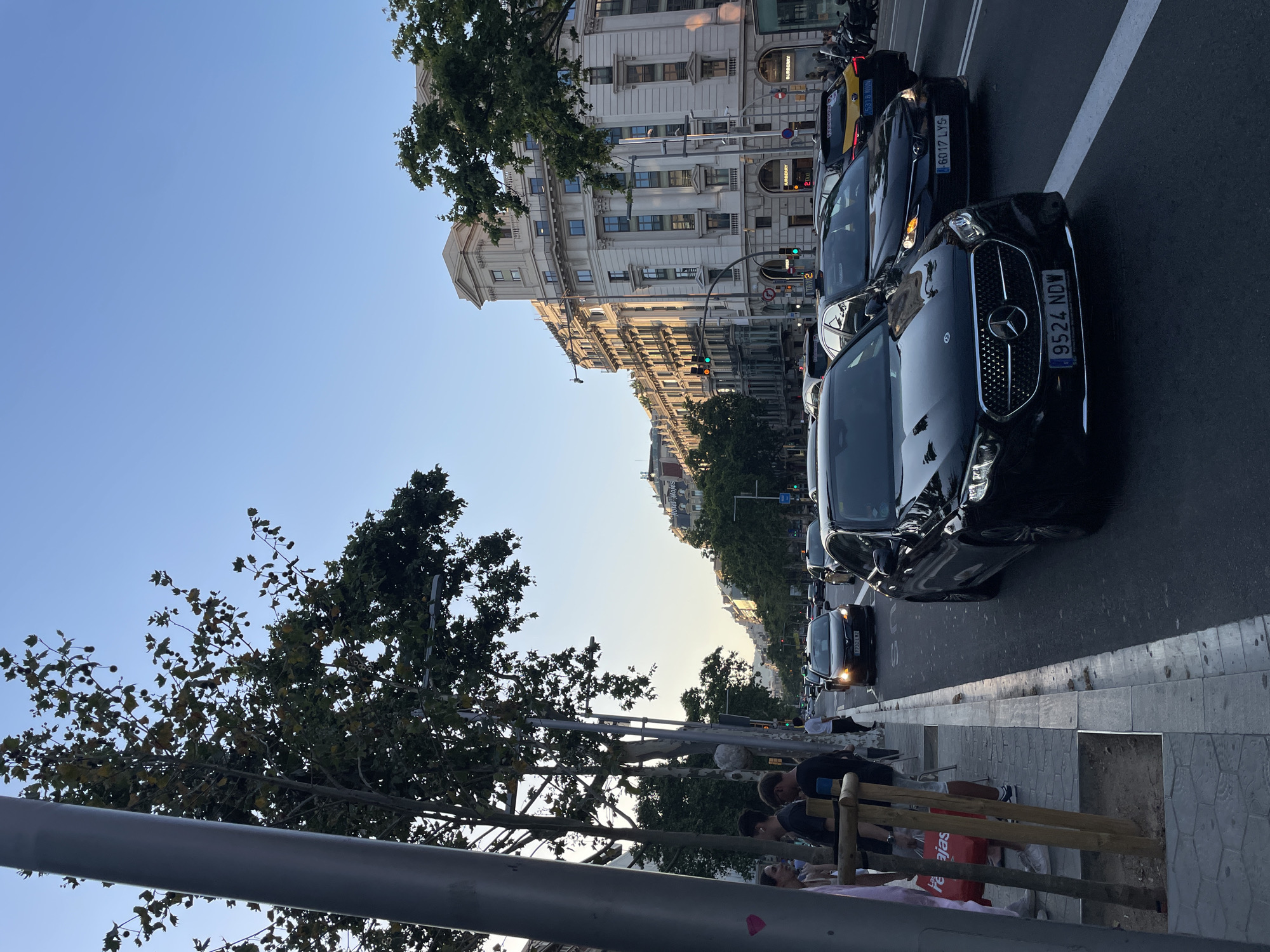 Summer afternoon drifting through central Barcelona's iconic streets