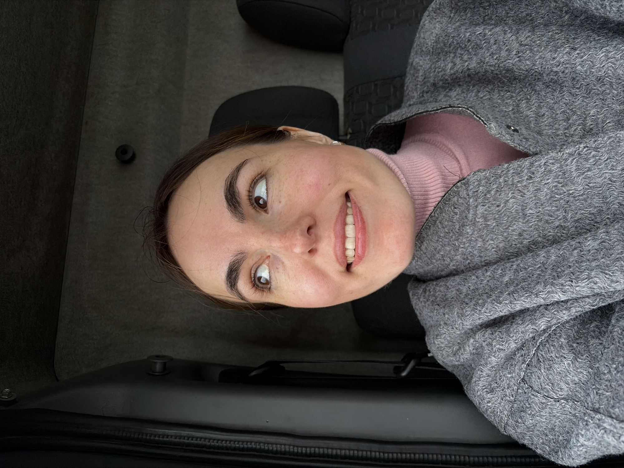 Woman observed in vehicle trunk in Izhevsk, Russia