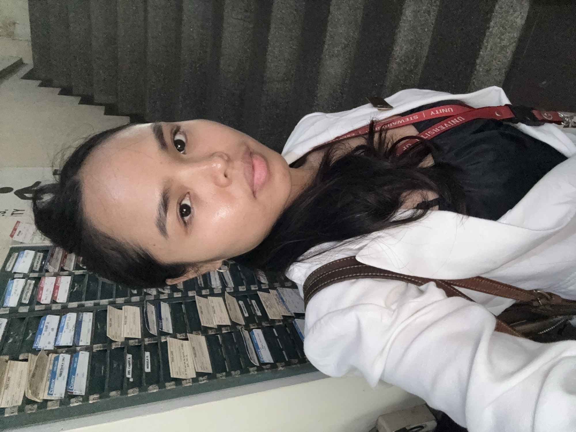 Selfies and candid moments inside a Davao institutional building