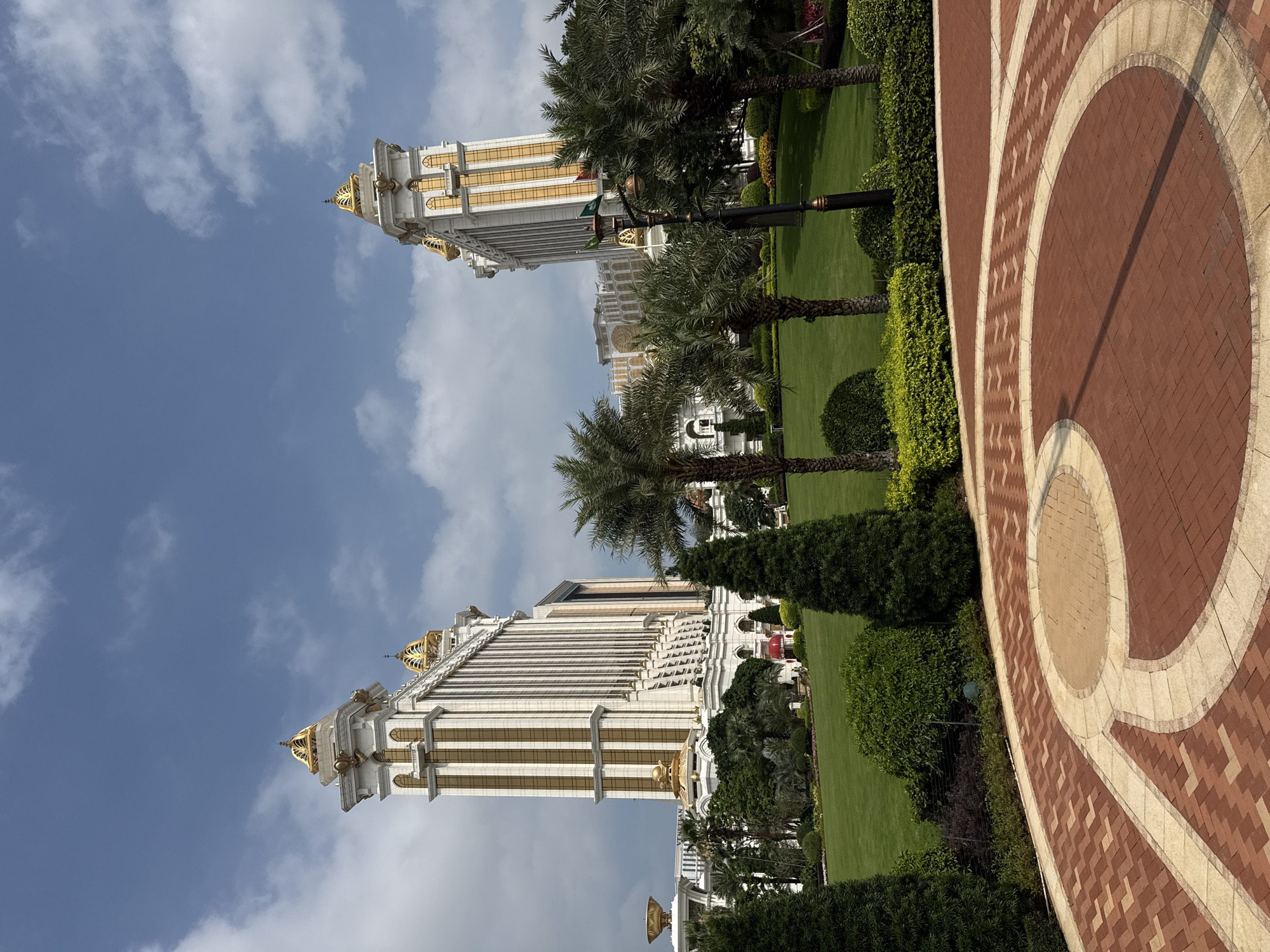 Early morning views of Galaxy Macau resort complex documented