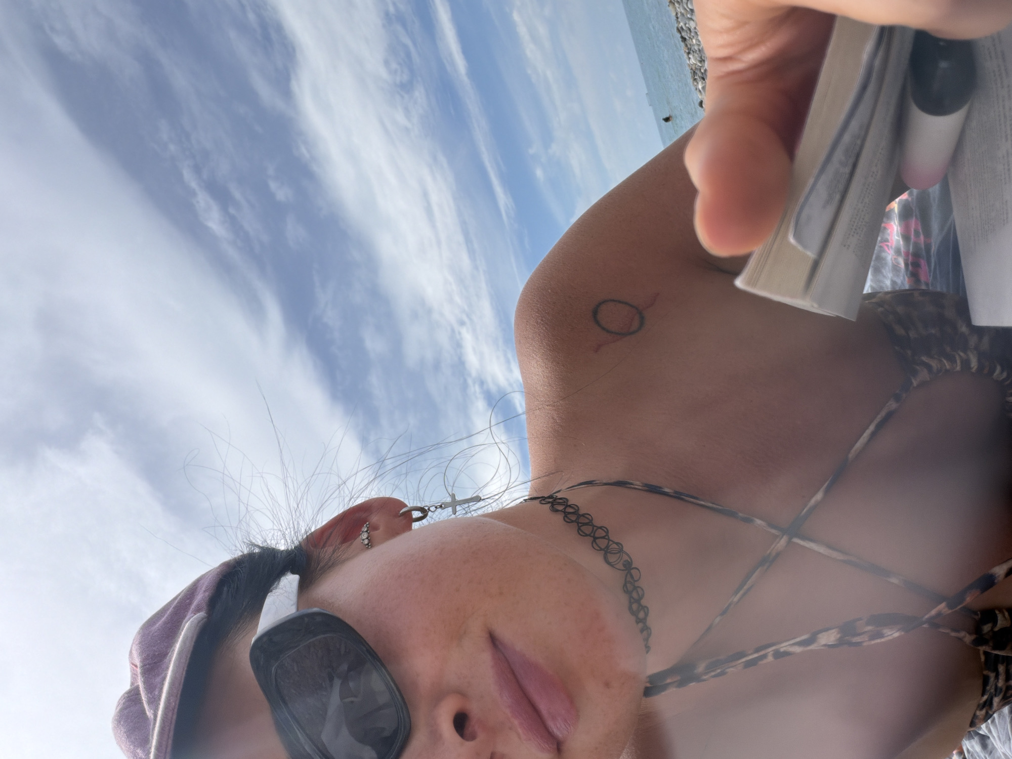 Beach relaxation and rainbow sighting in Sochi