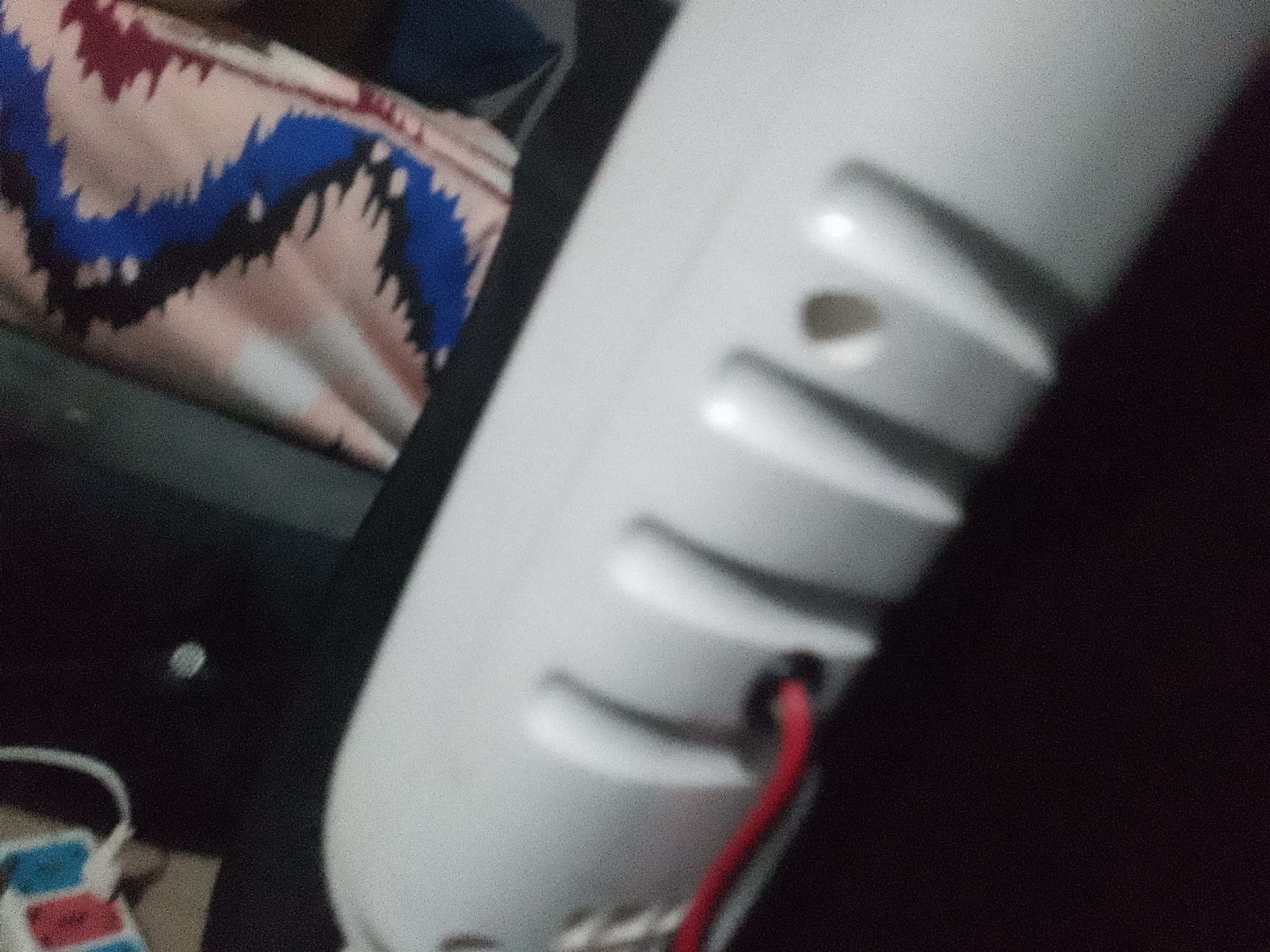 Domestic space with medical equipment documented over evening hours