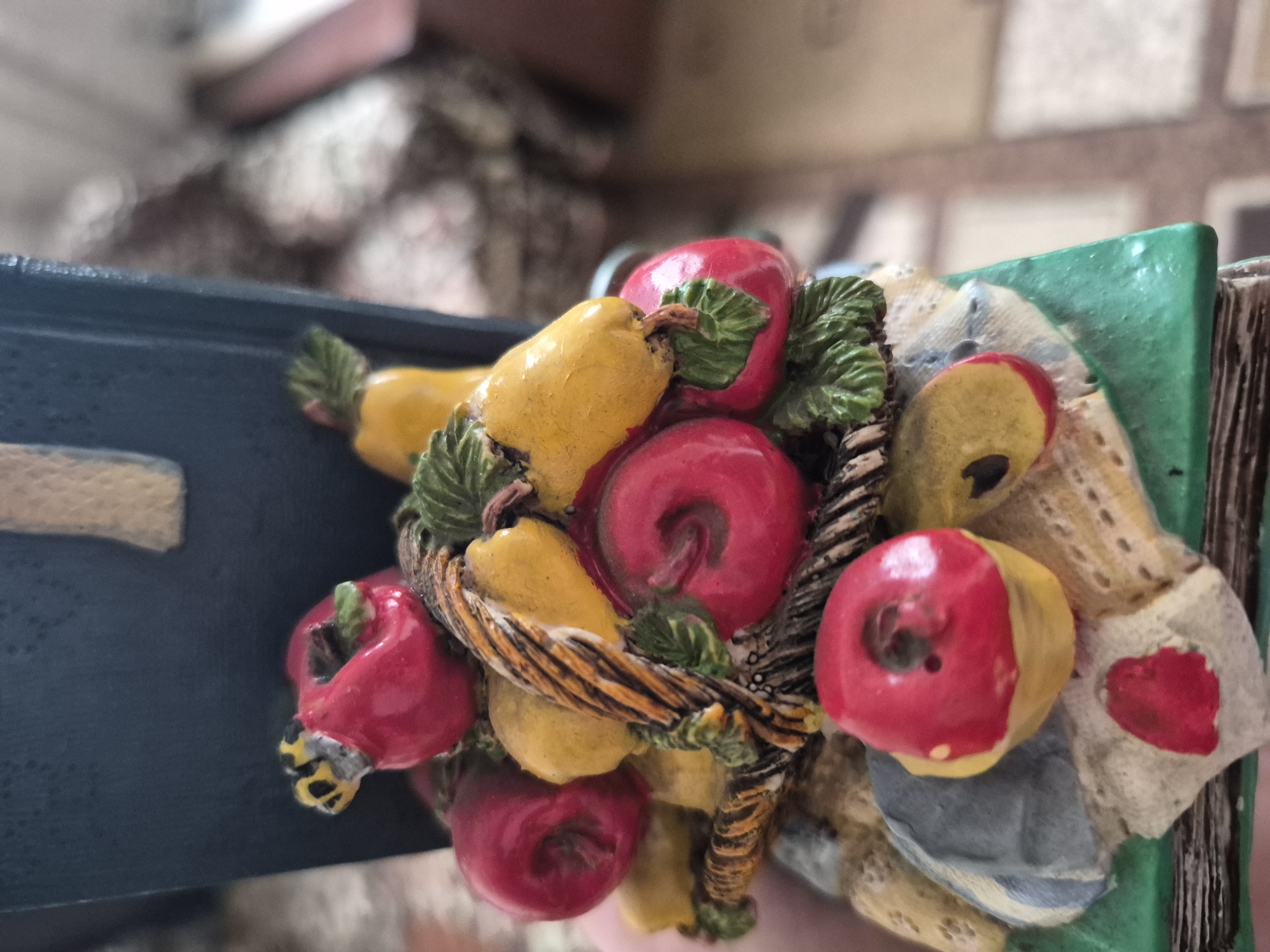Personal decorative collection documented in early morning Vanadzor home