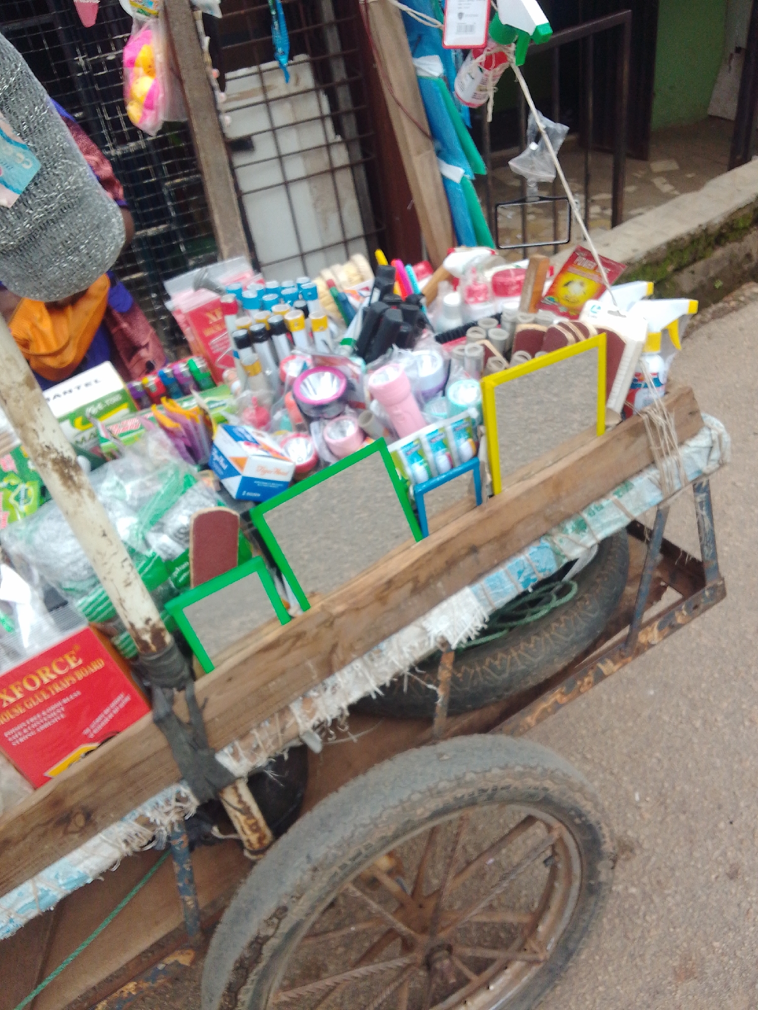Street commerce and small business activity documented in Jos