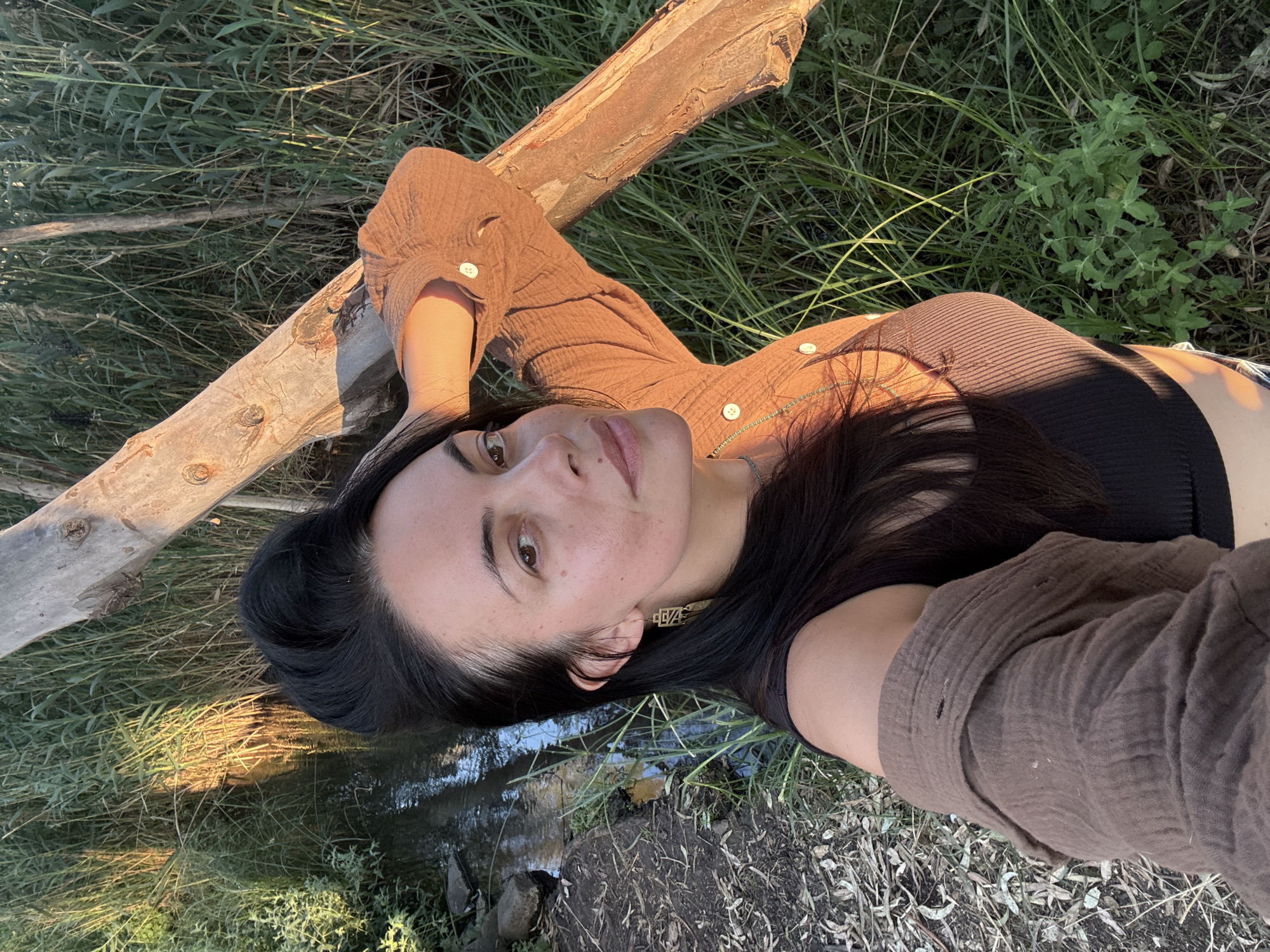 Relaxed afternoon in nature near Katzrin, Golan Heights