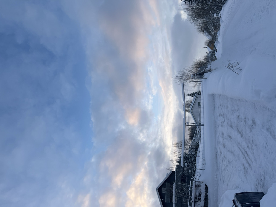 Winter scenes documented across snow-covered Tromsø residential areas