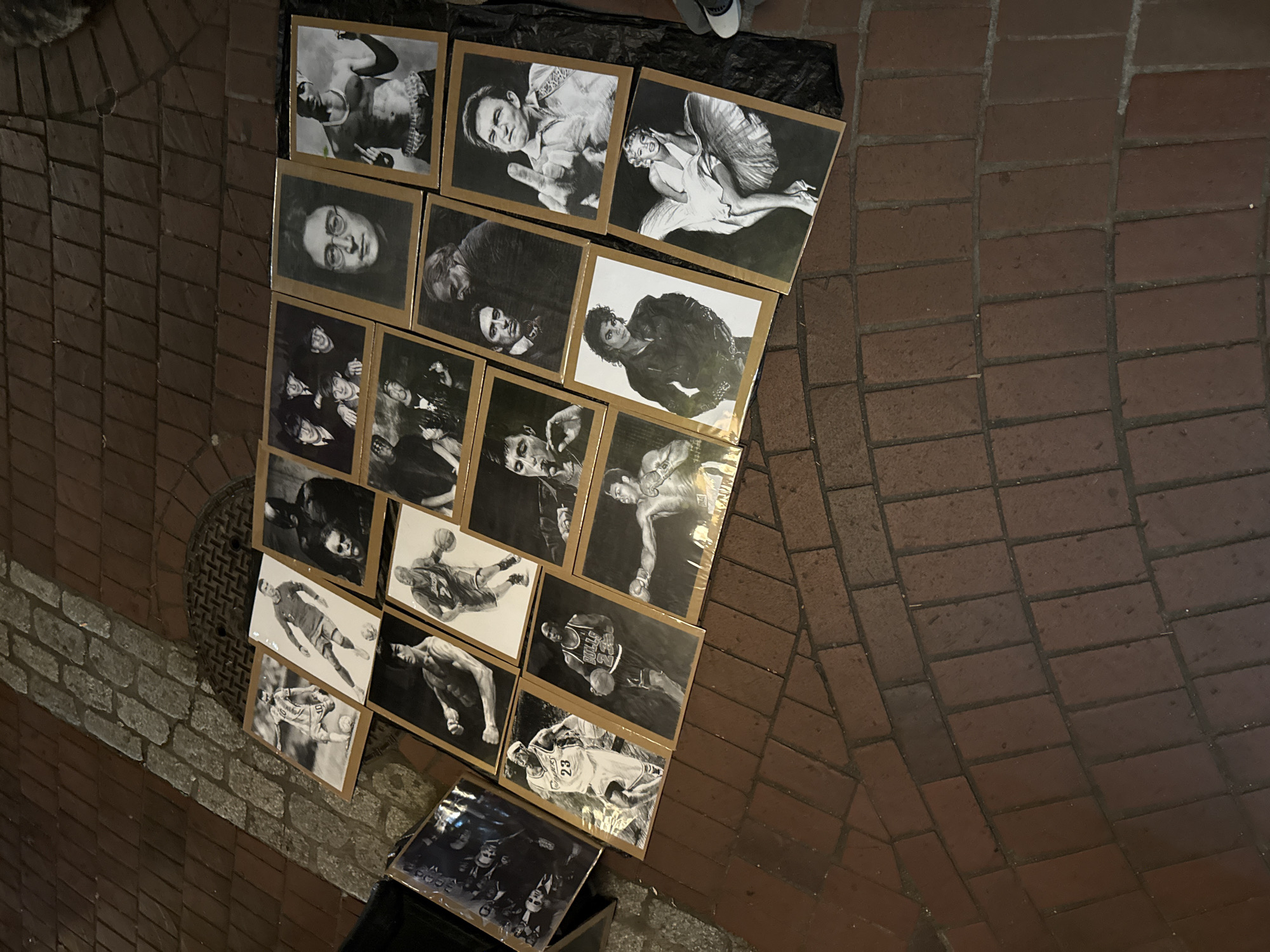 Early morning street art and photography scene in Vancouver Gastown