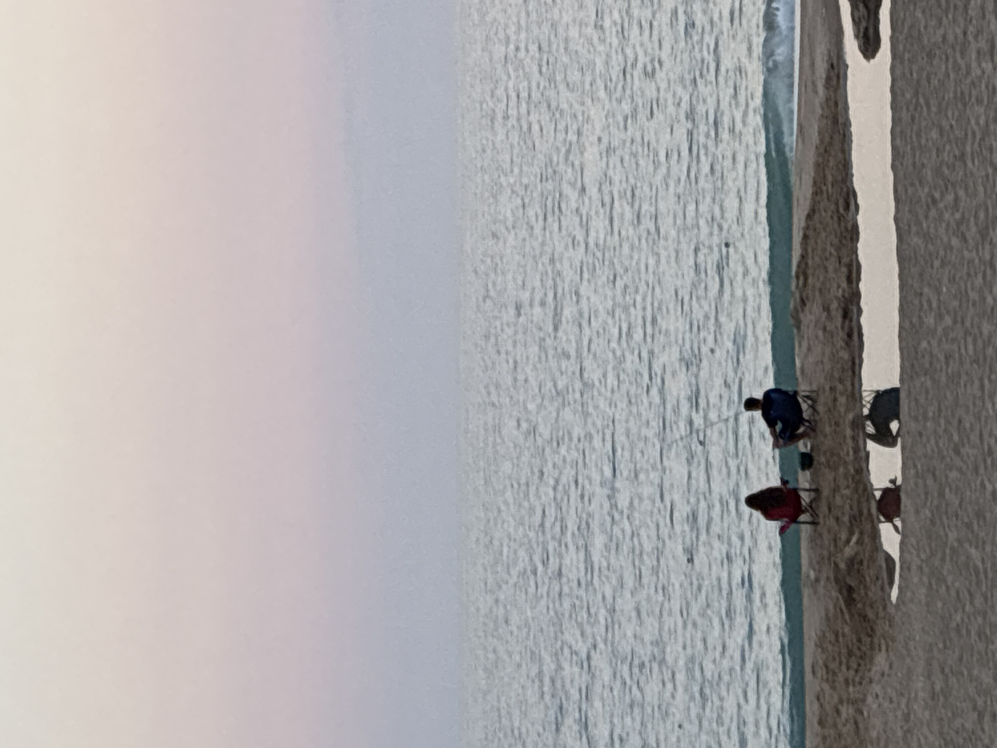 Alanya beachfront at golden hour, promenade and sea