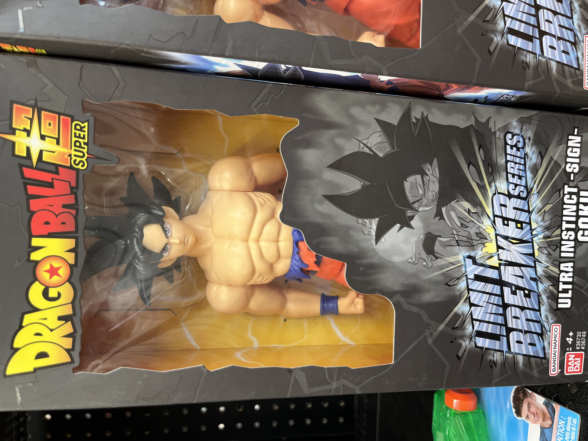 Dragon Ball Super Goku action figure spotted in packaging