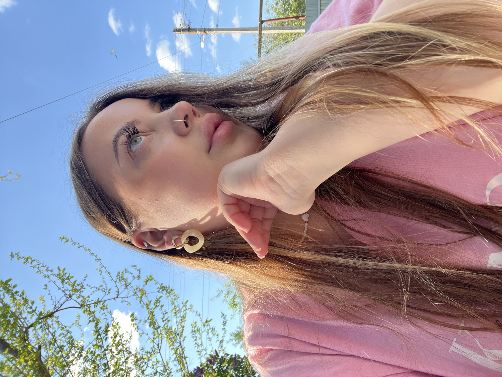 Casual outdoor moments captured in Novopokrovskaya, Russia