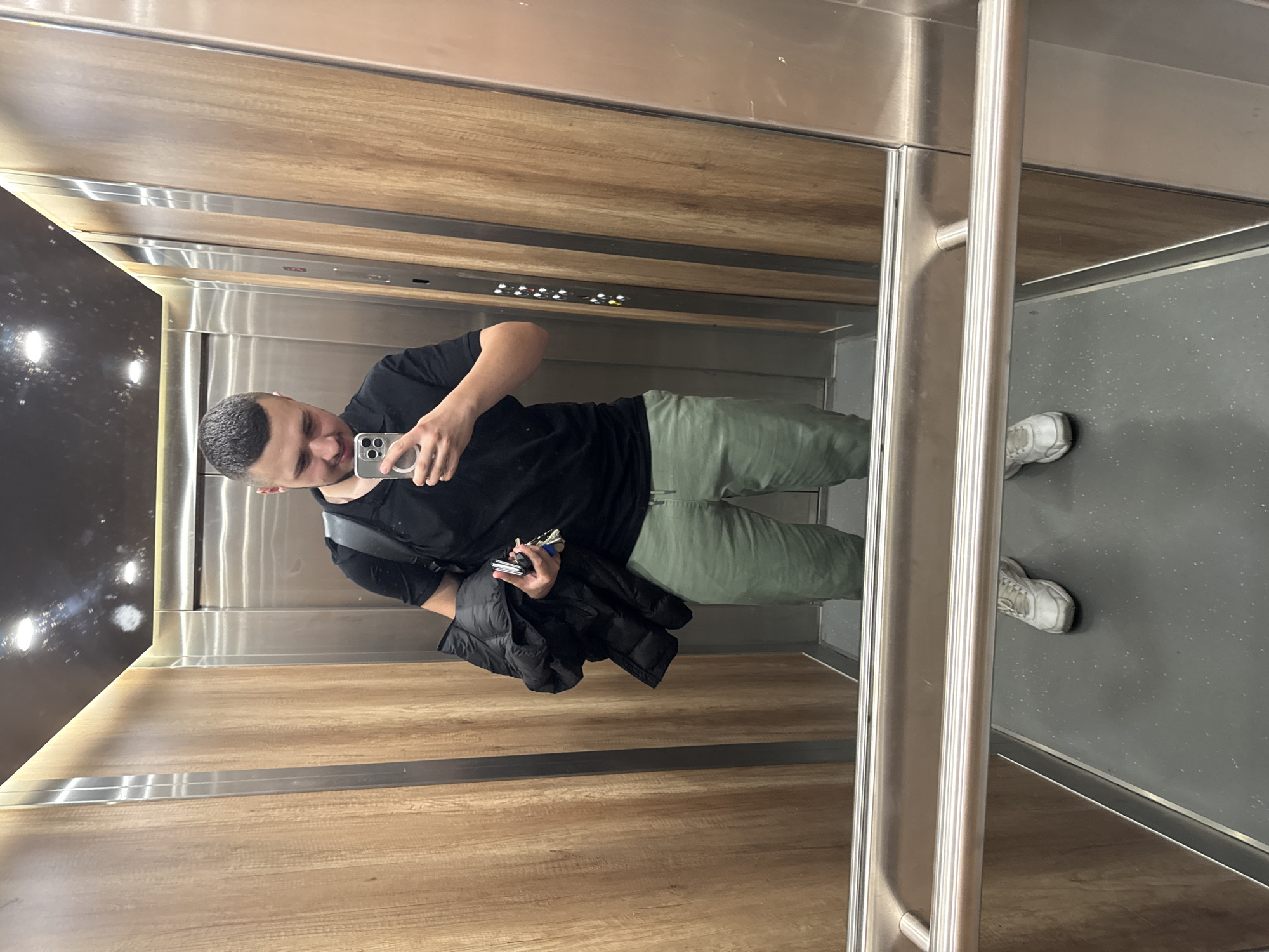 Sofia resident documents morning elevator selfies, street scenes