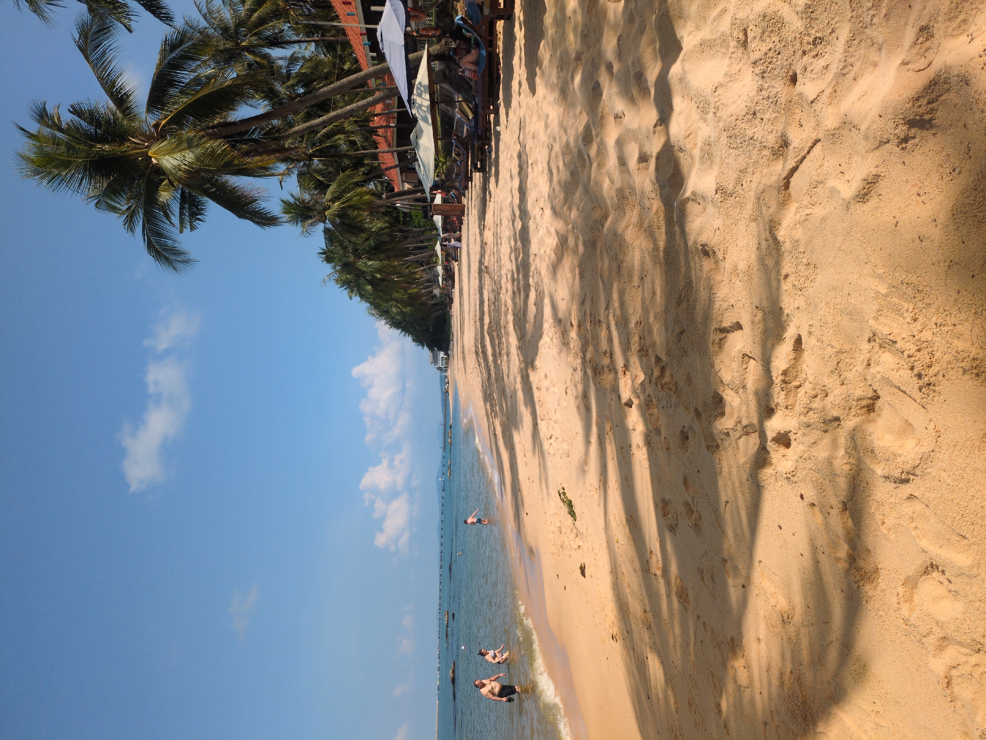 Sunny beach day documented at Phú Quốc, Vietnam