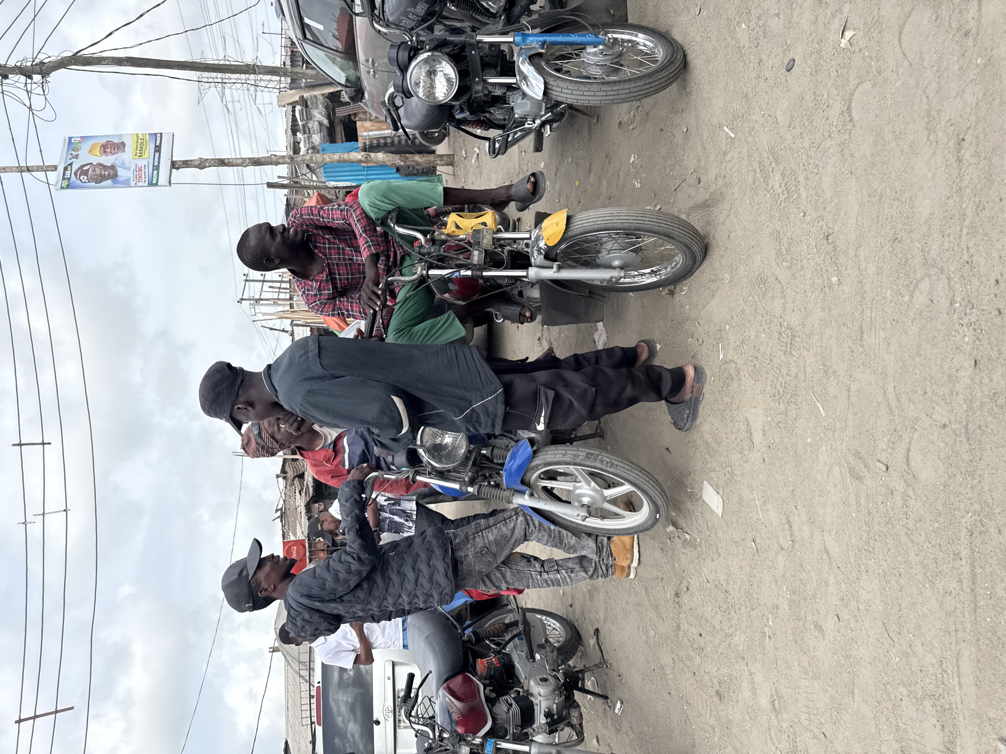 Everyday street life documented across Lagos during afternoon hours