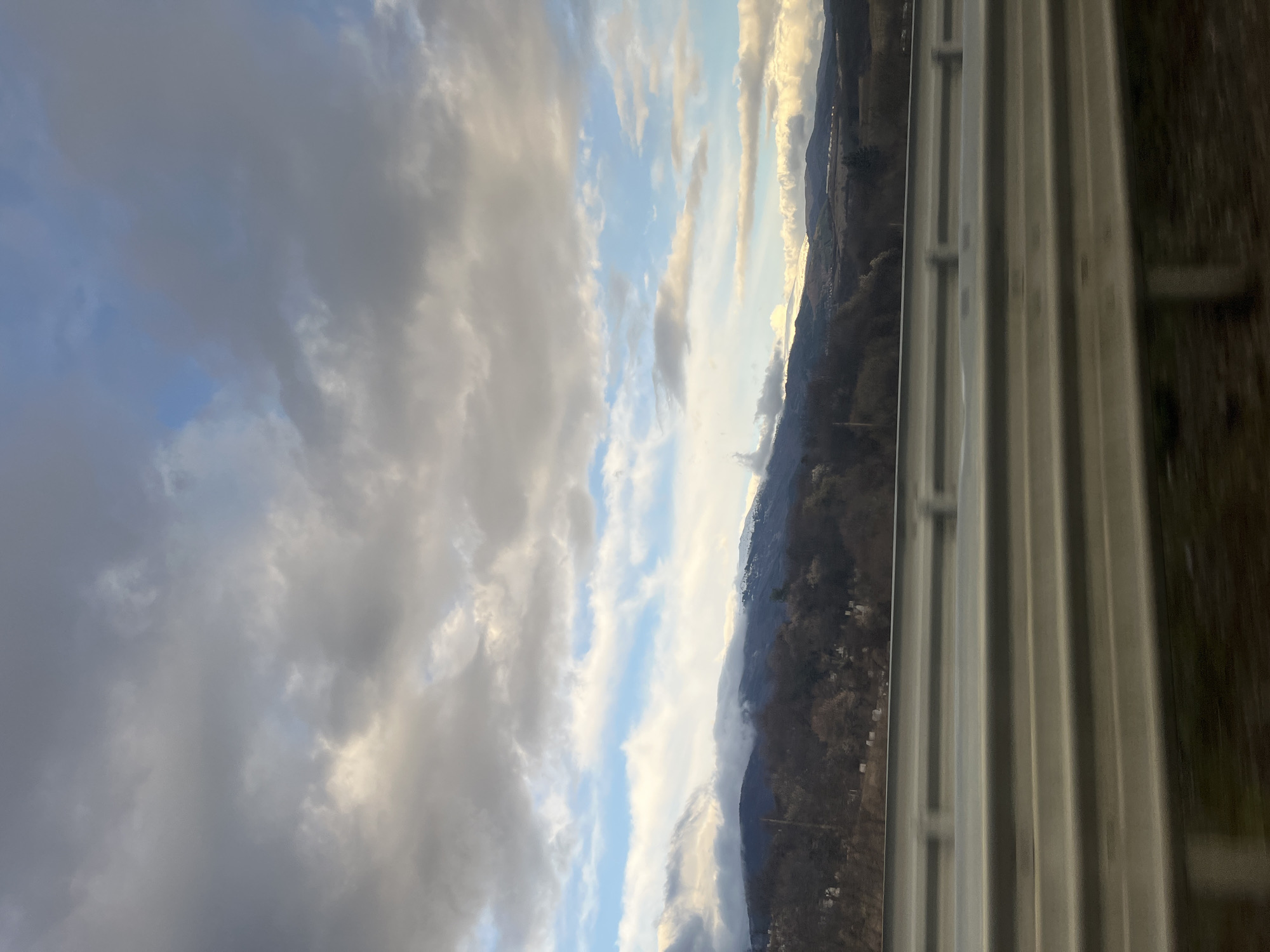 Mountain landscape photographed in Pernik, Bulgaria