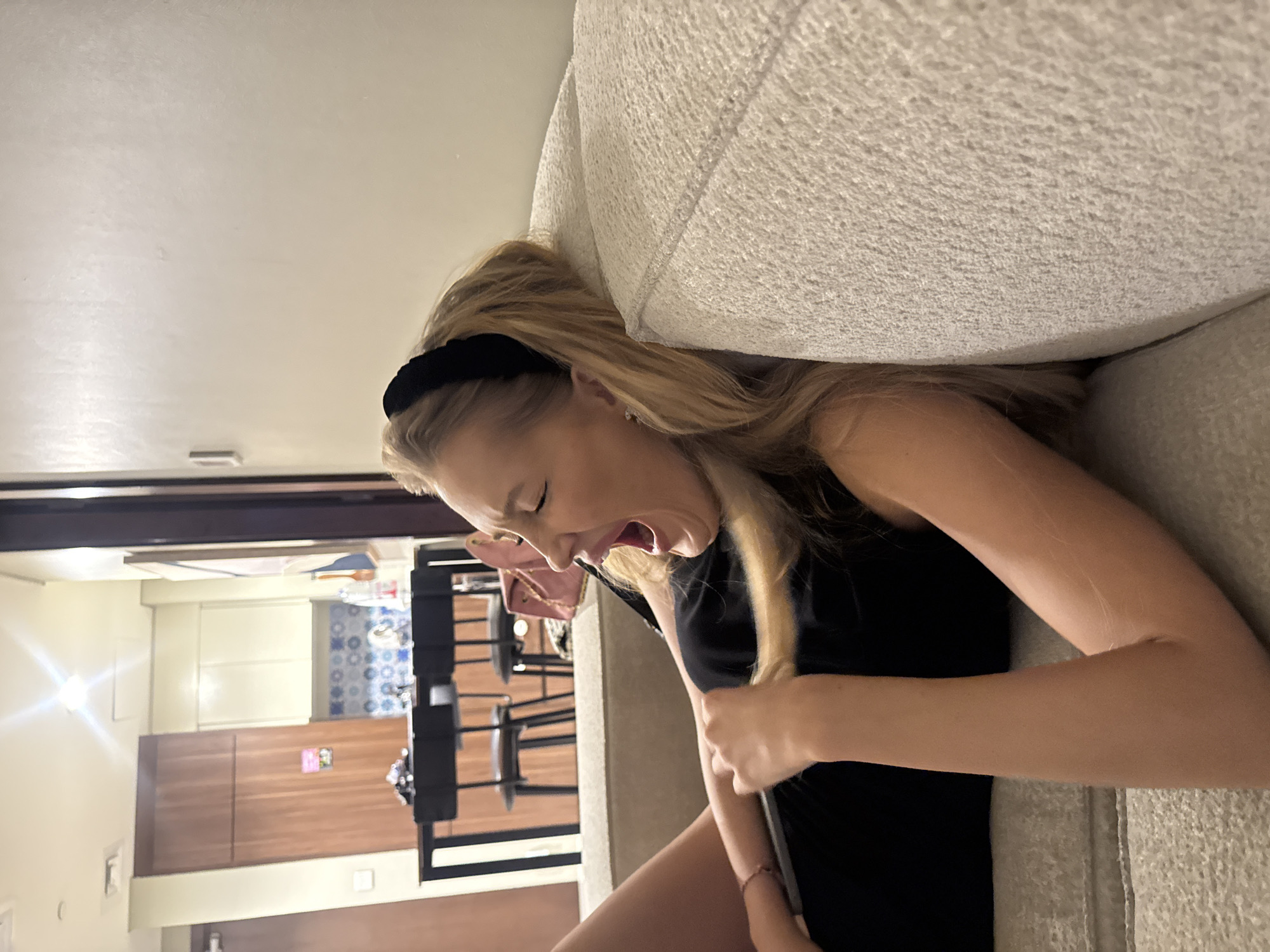 Evening domestic moments captured in Business Bay apartment